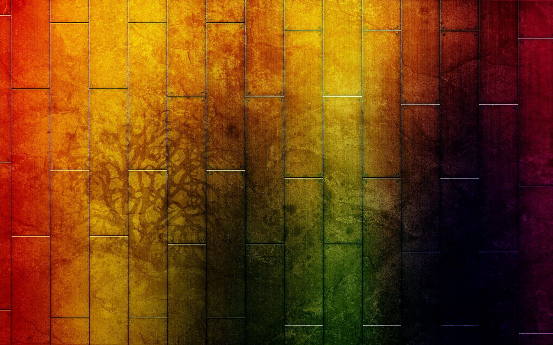 Download mobile wallpaper Wall, Tree, Wood, Shine, Light, Paint, Pattern, Abstract for free.