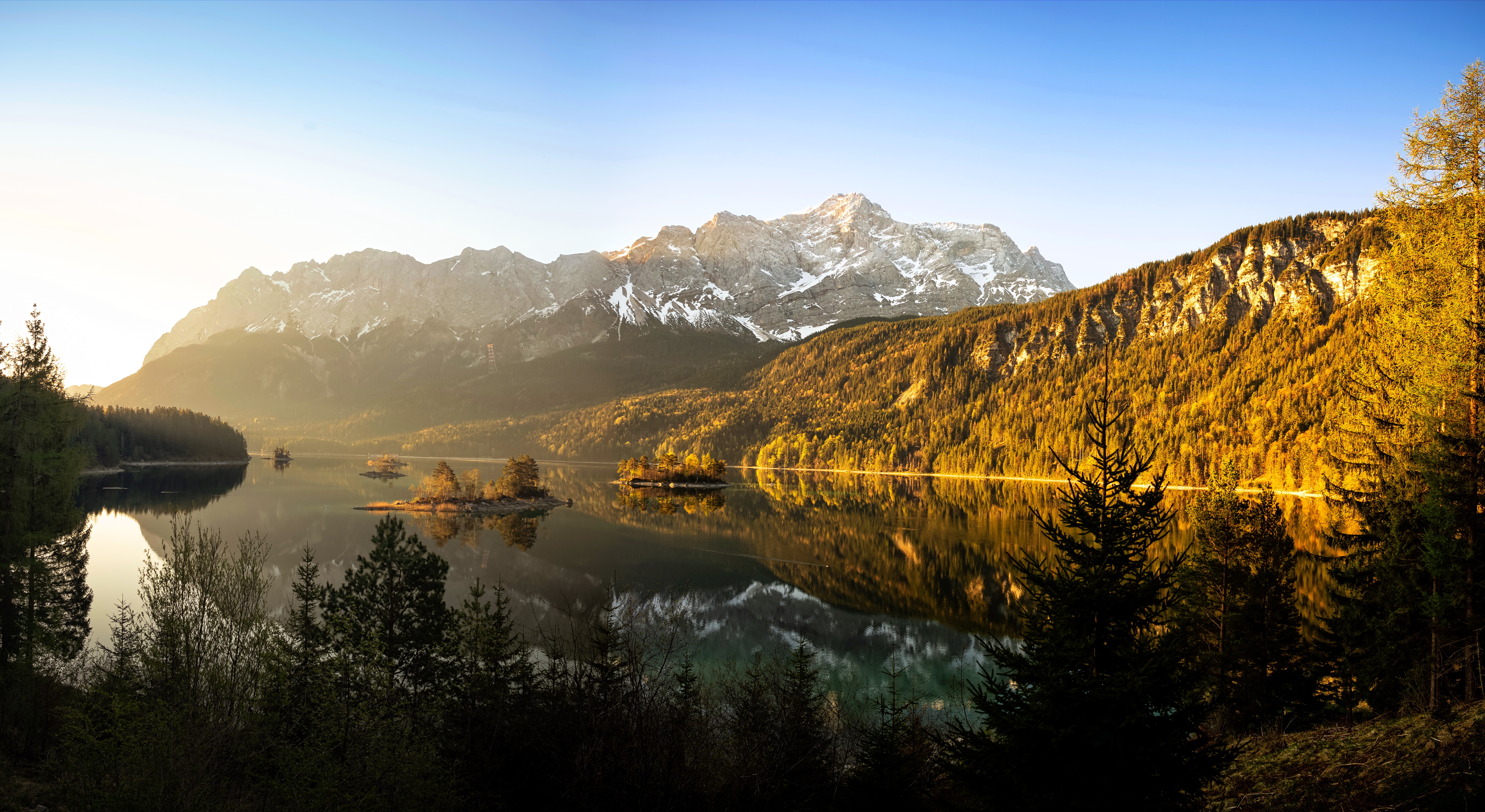 無料モバイル壁紙湖, 山, 地球, ドイツをダウンロードします。