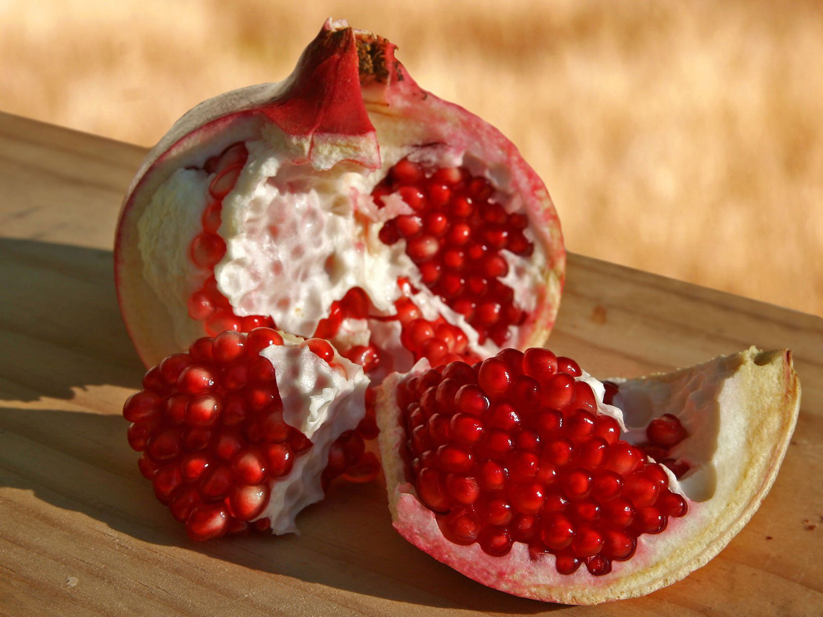 fruits, food, pomegranate HD wallpaper