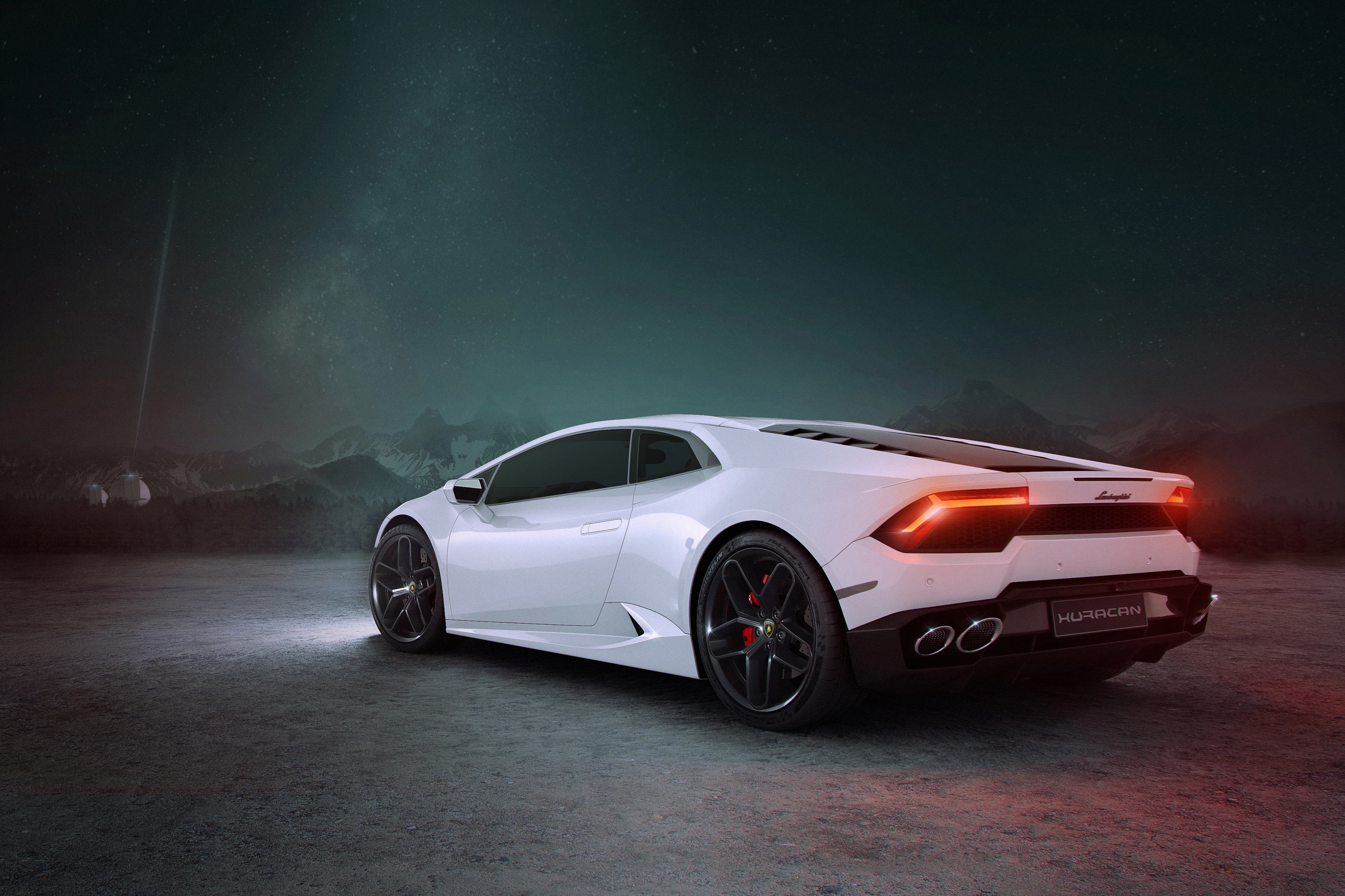 Lamborghini Huracan Р±РµР»С‹Р№