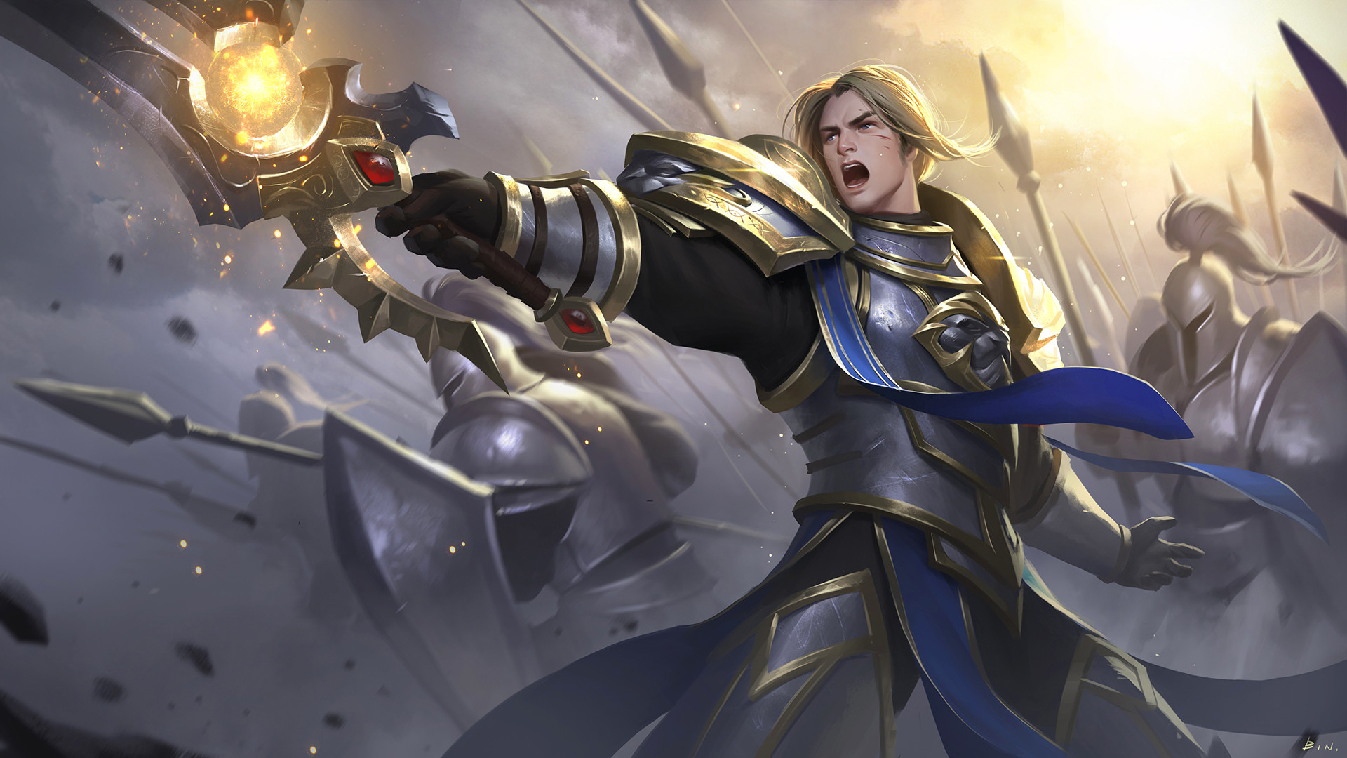 Free Anduin Lothar Stock Wallpapers