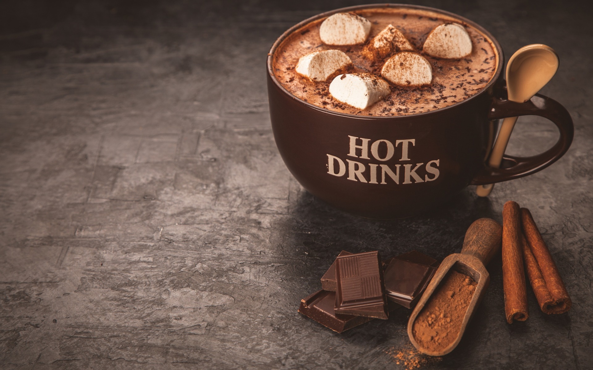 Hot Chocolate Desktop Background Image