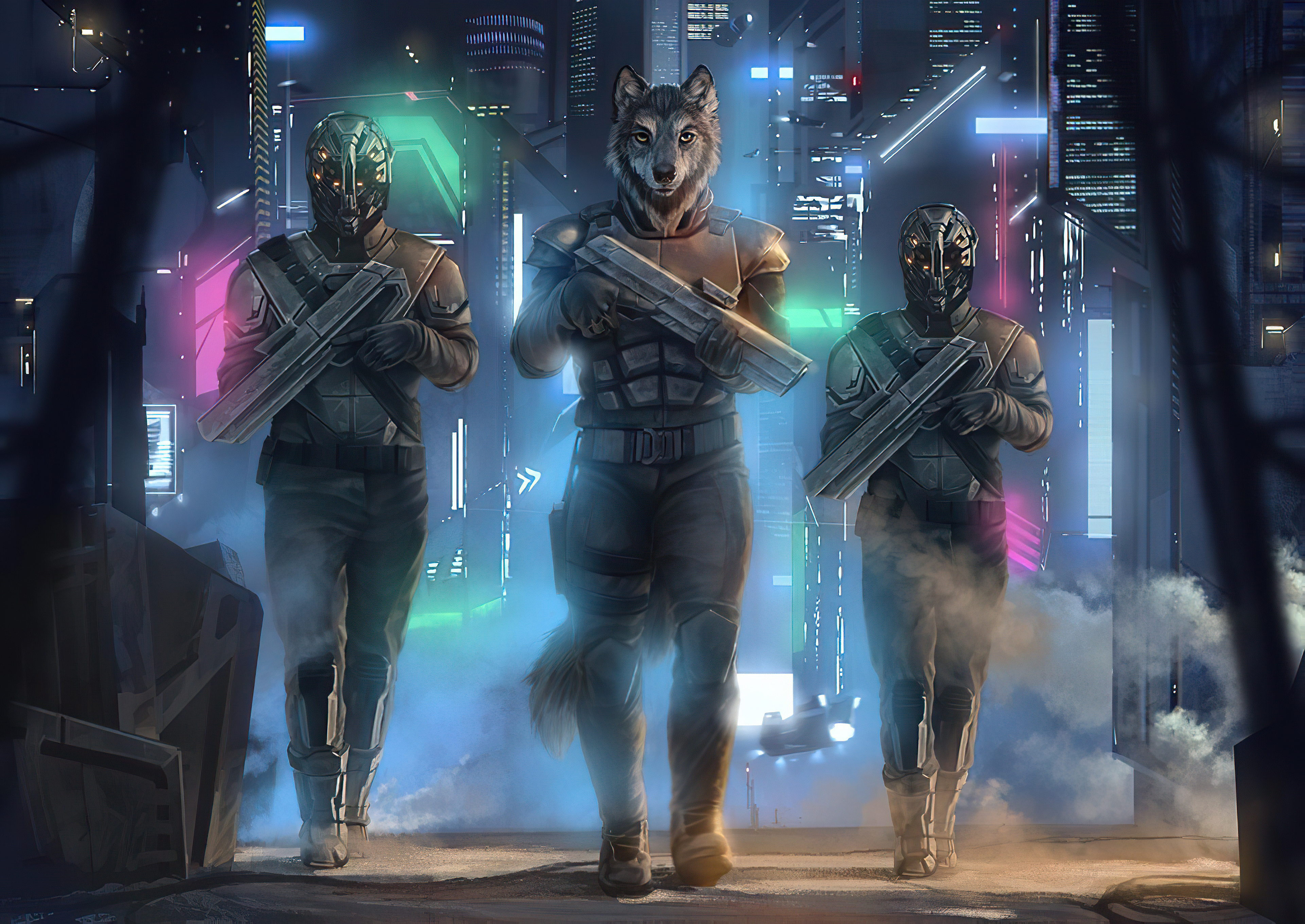 Cyberpunk furry mod фото 18