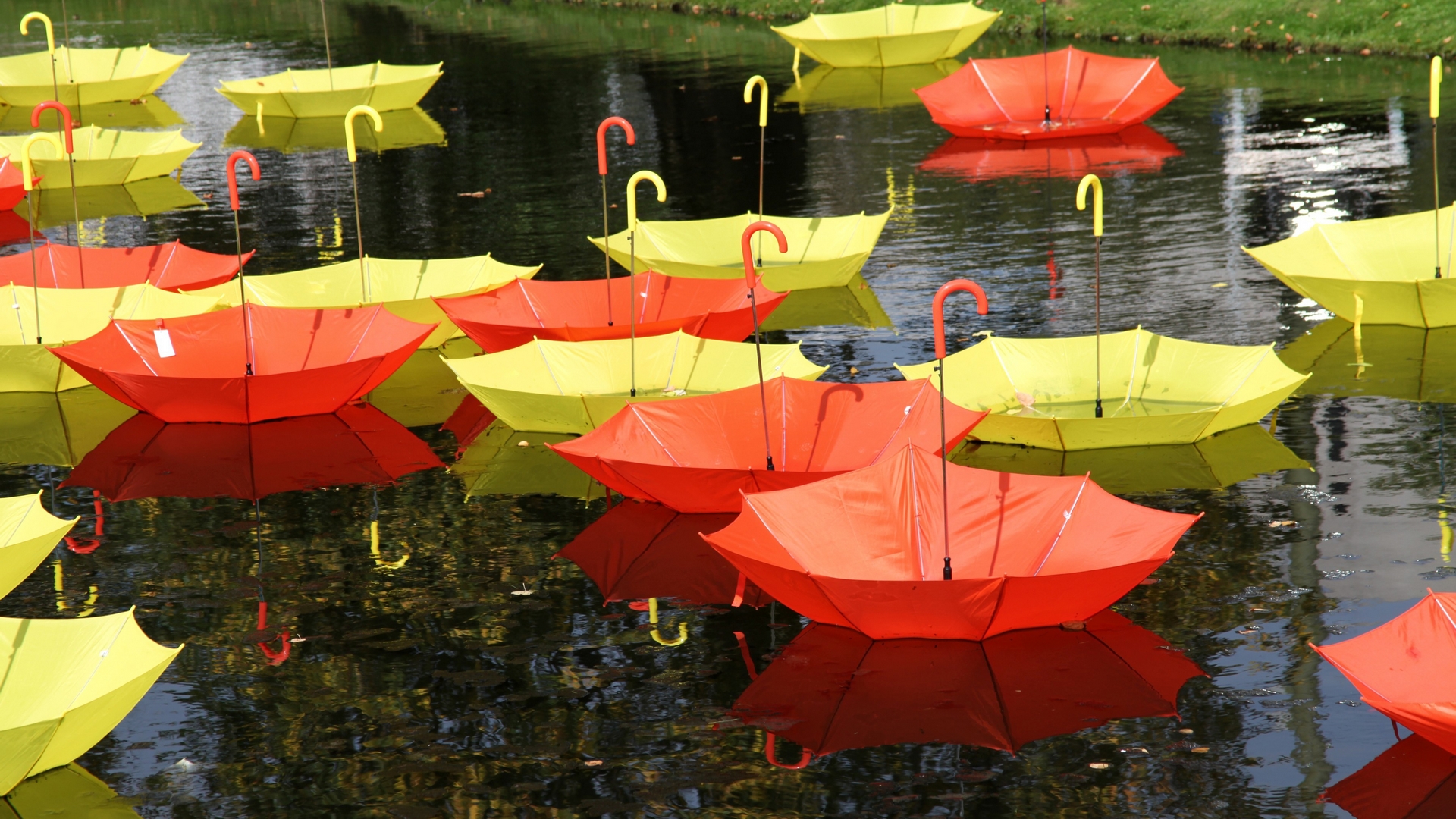 Зонт в воде