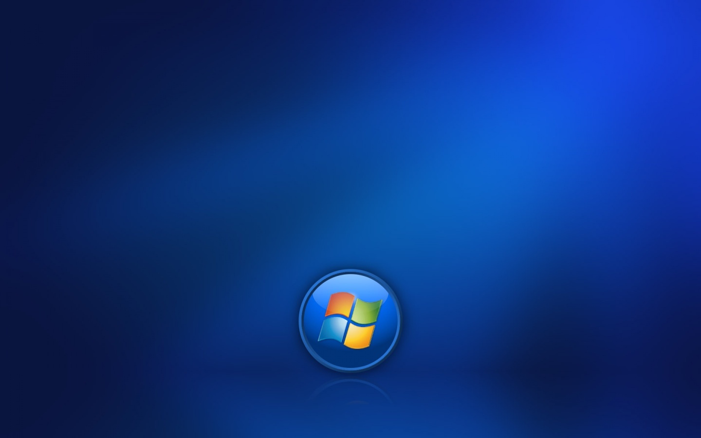 windows, logos, background, blue