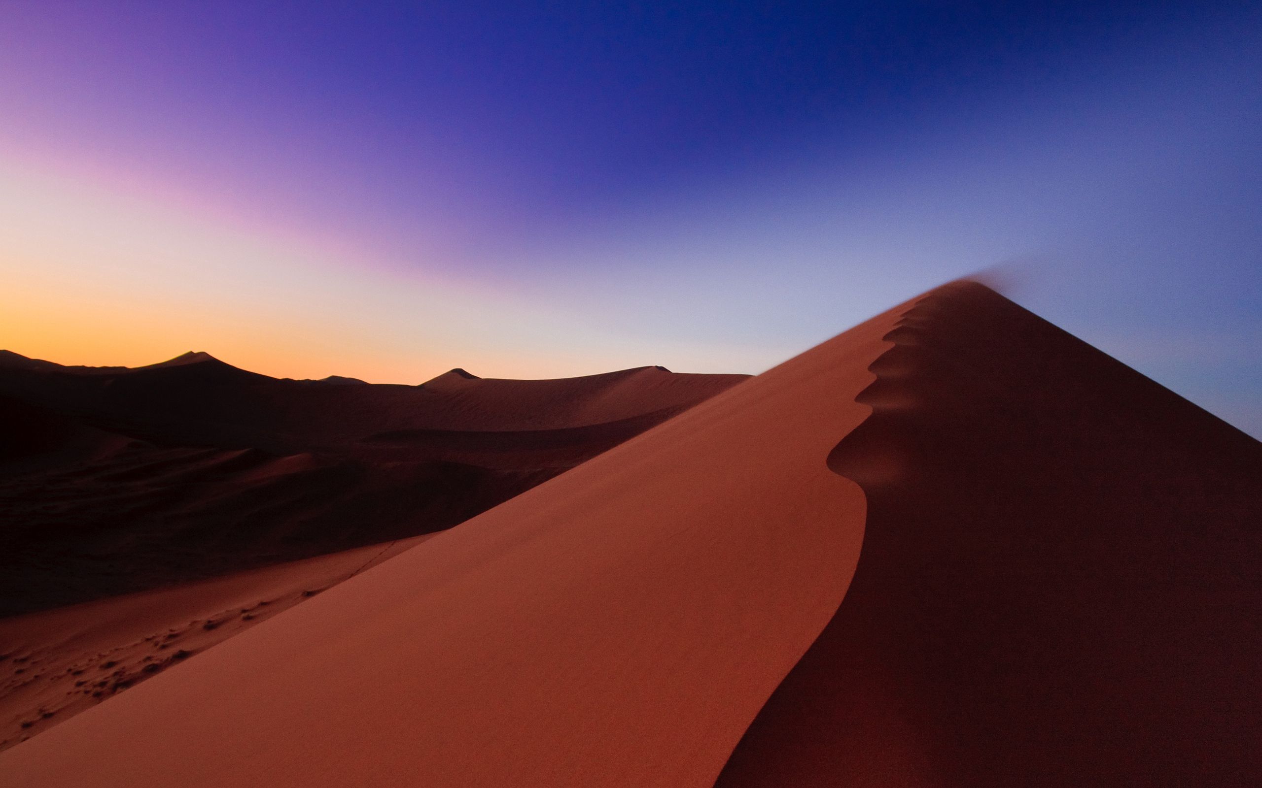 nature, sand, desert, hill, line Free Stock Photo
