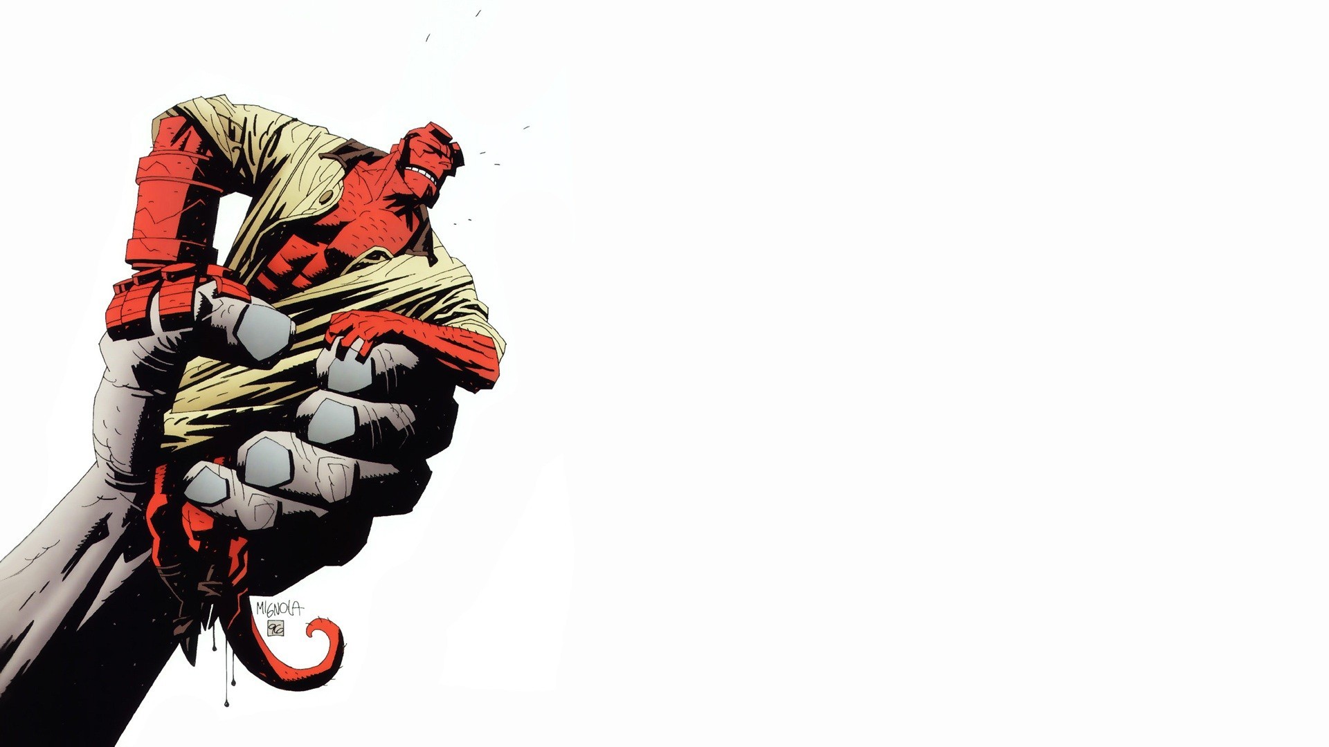 Hellboy digital wallpaper, Batman, Hellboy HD wallpaper | Wallpaper Flare