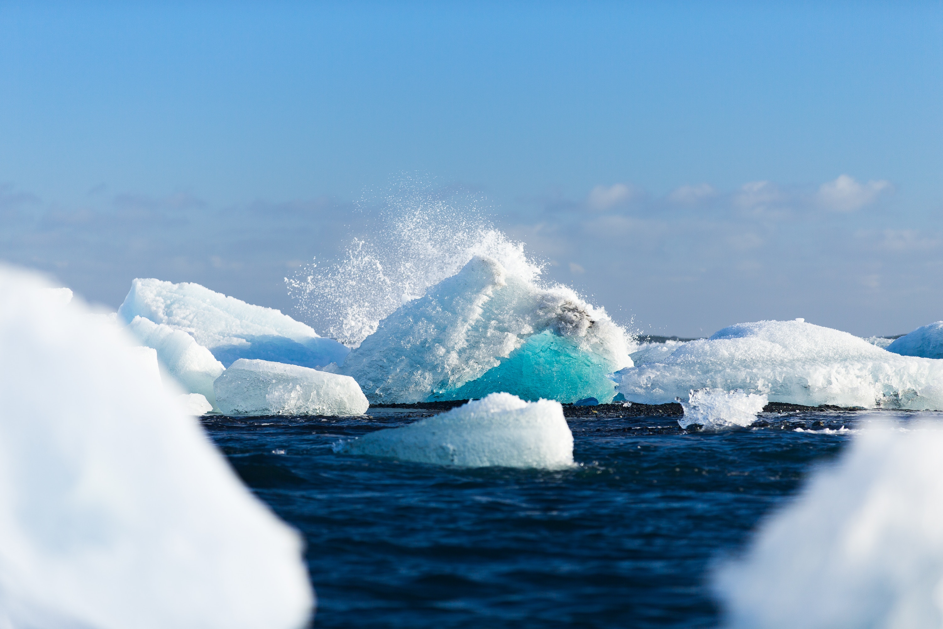 Laden Sie das Island, Vatnajökull, Vatnayykudl, Natur, Eis, Gletscher, Schnee-Bild kostenlos auf Ihren PC-Desktop herunter