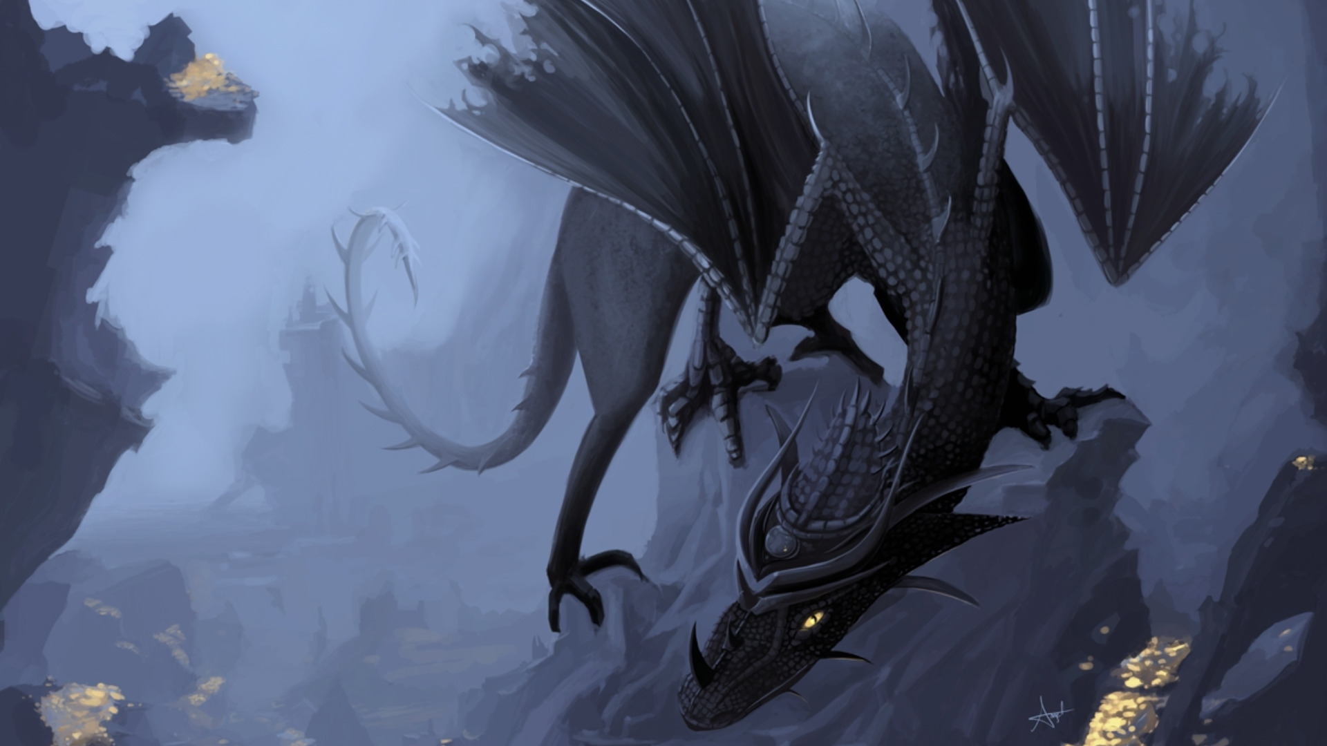 Скиадрум, теневой дракон