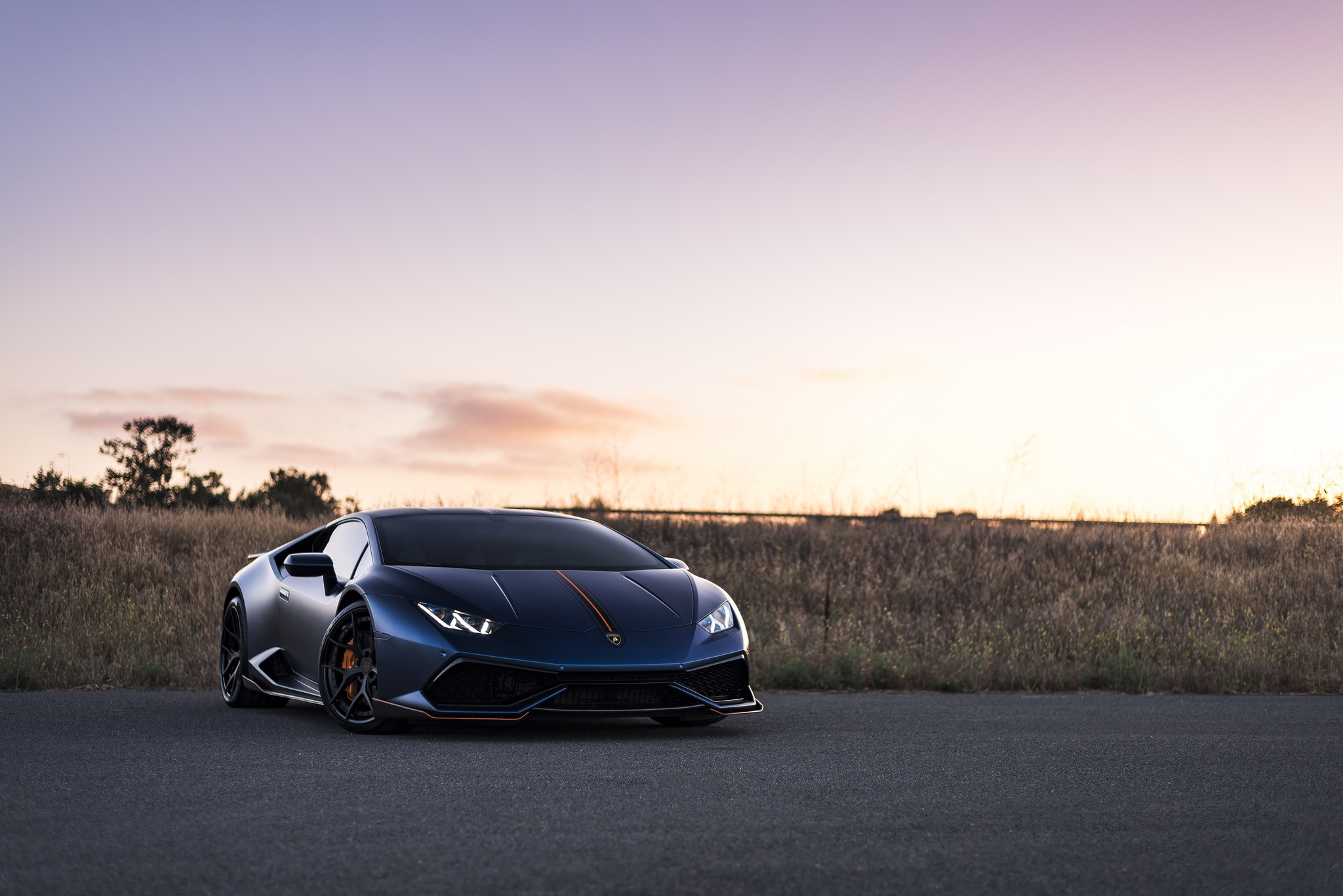 Lamborghini Huracan Night 4k