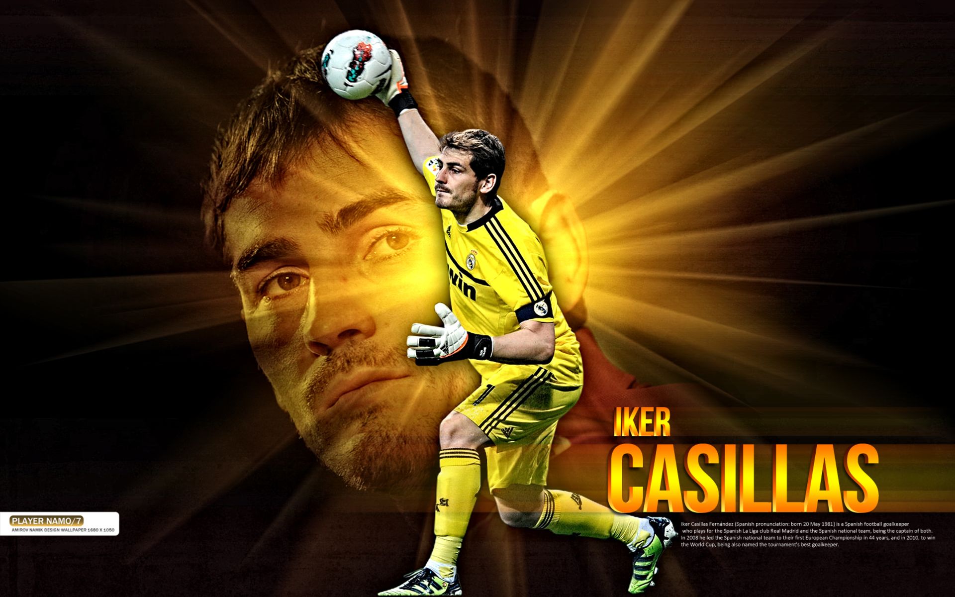 Iker Casillas HD Wallpaper - WallpaperFX