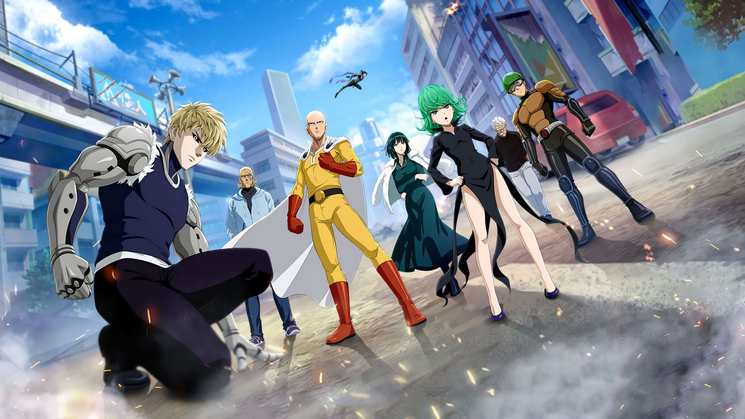 One punch man на пк