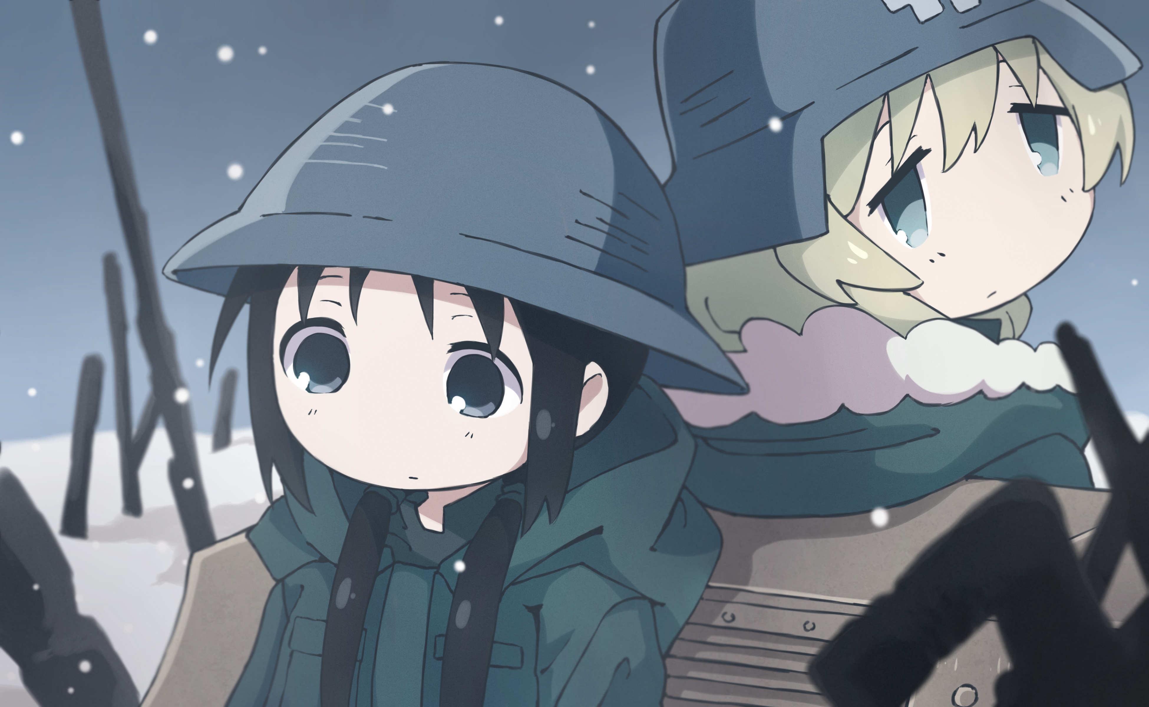 Girls last tour манга скачать фото 24