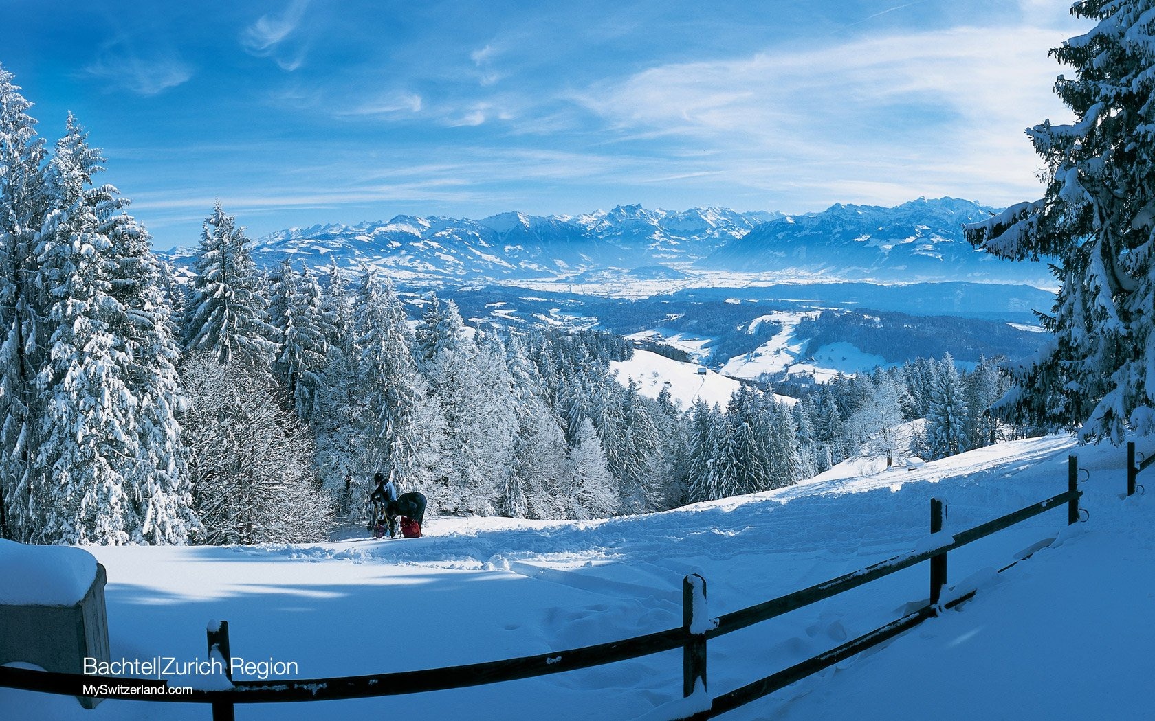 Швейцария зимой