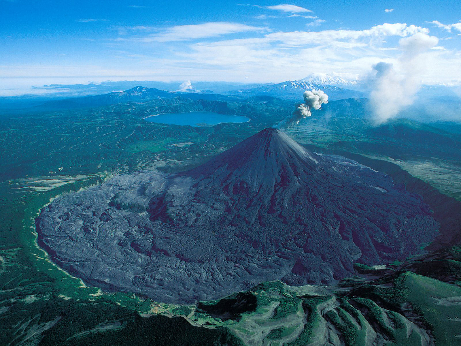 Earth volcano