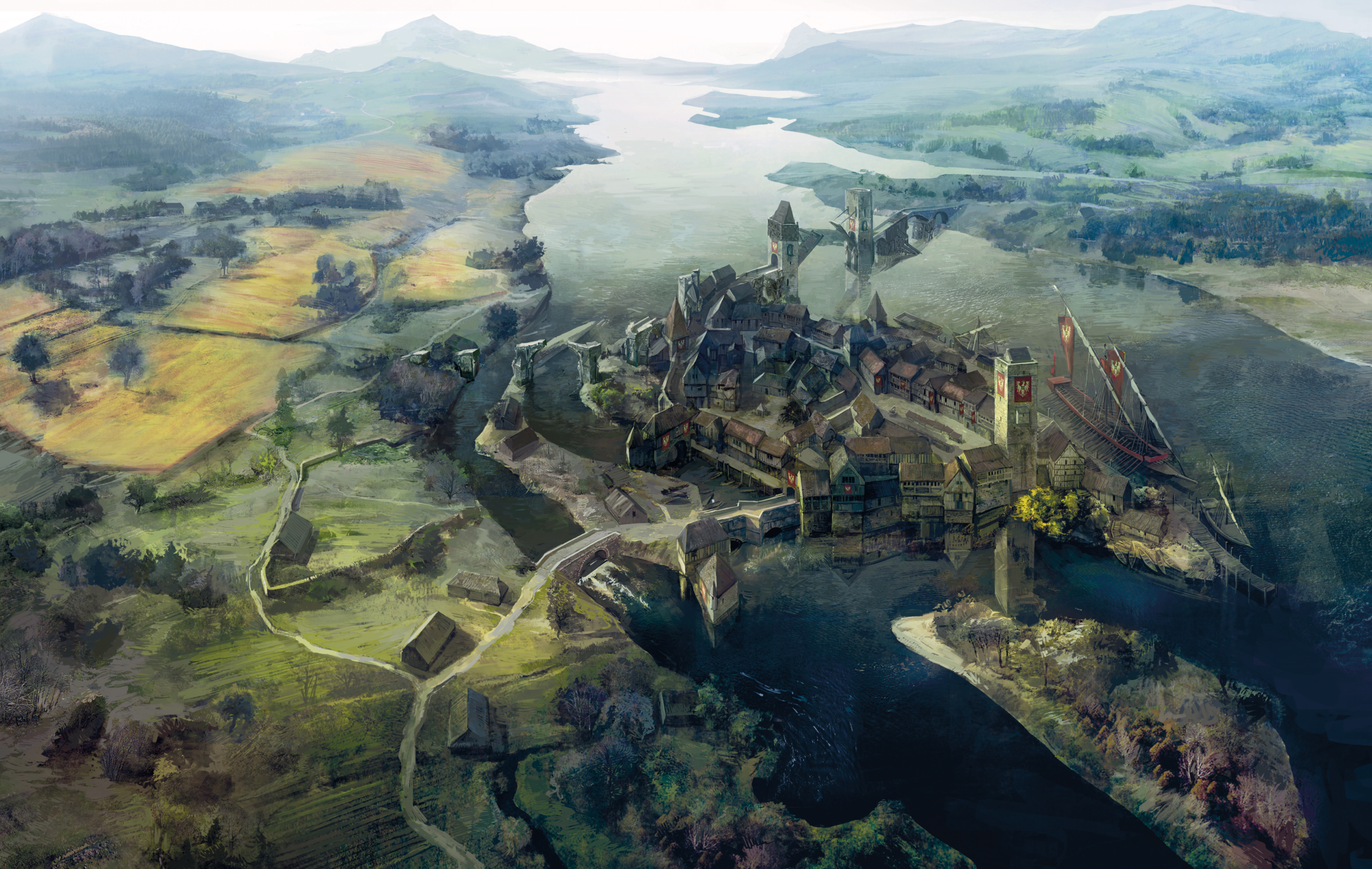 The witcher 3 concept art фото 70