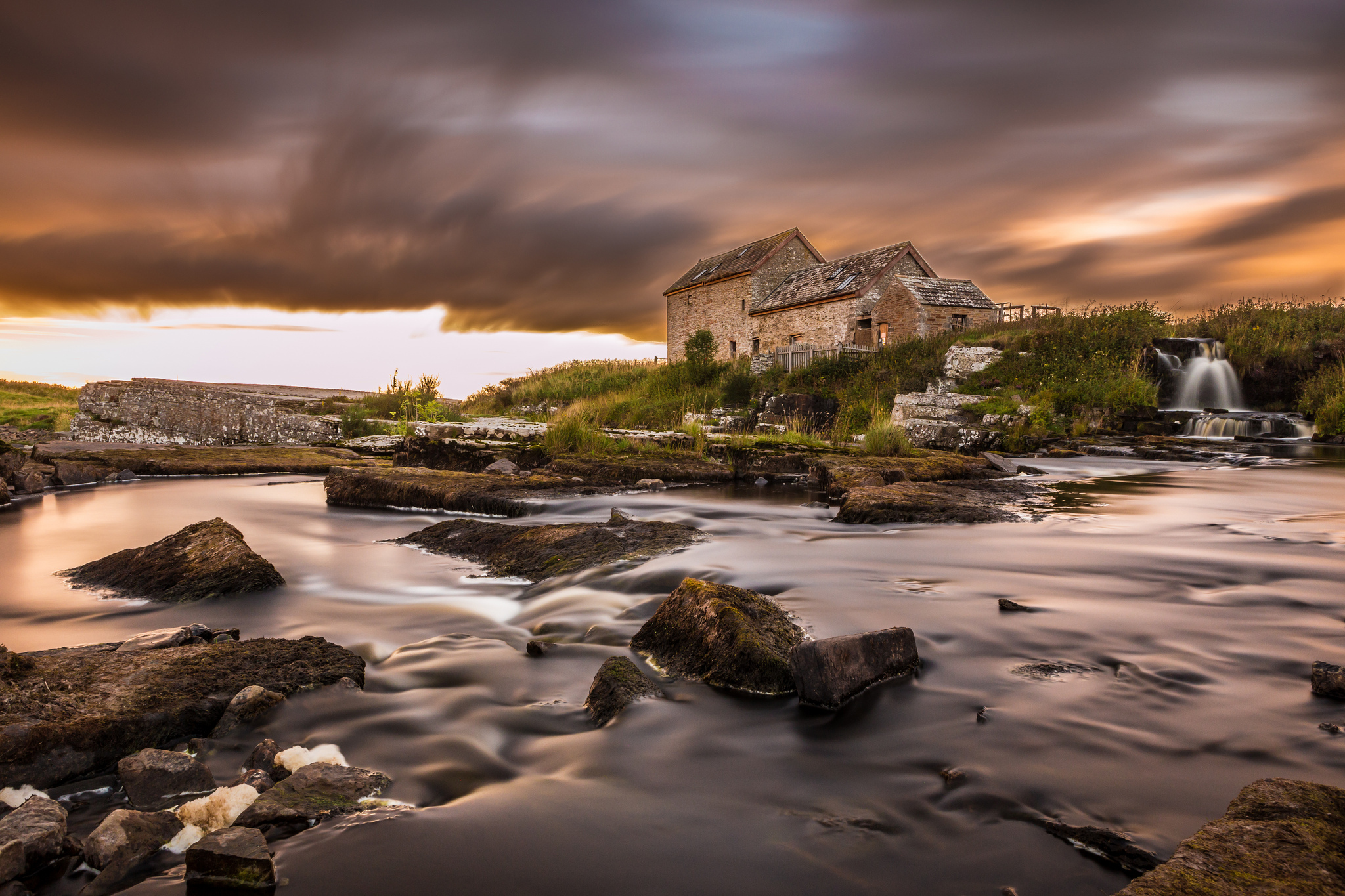 man made, westerdale mill, caithness, mill, scotland wallpaper for mobile