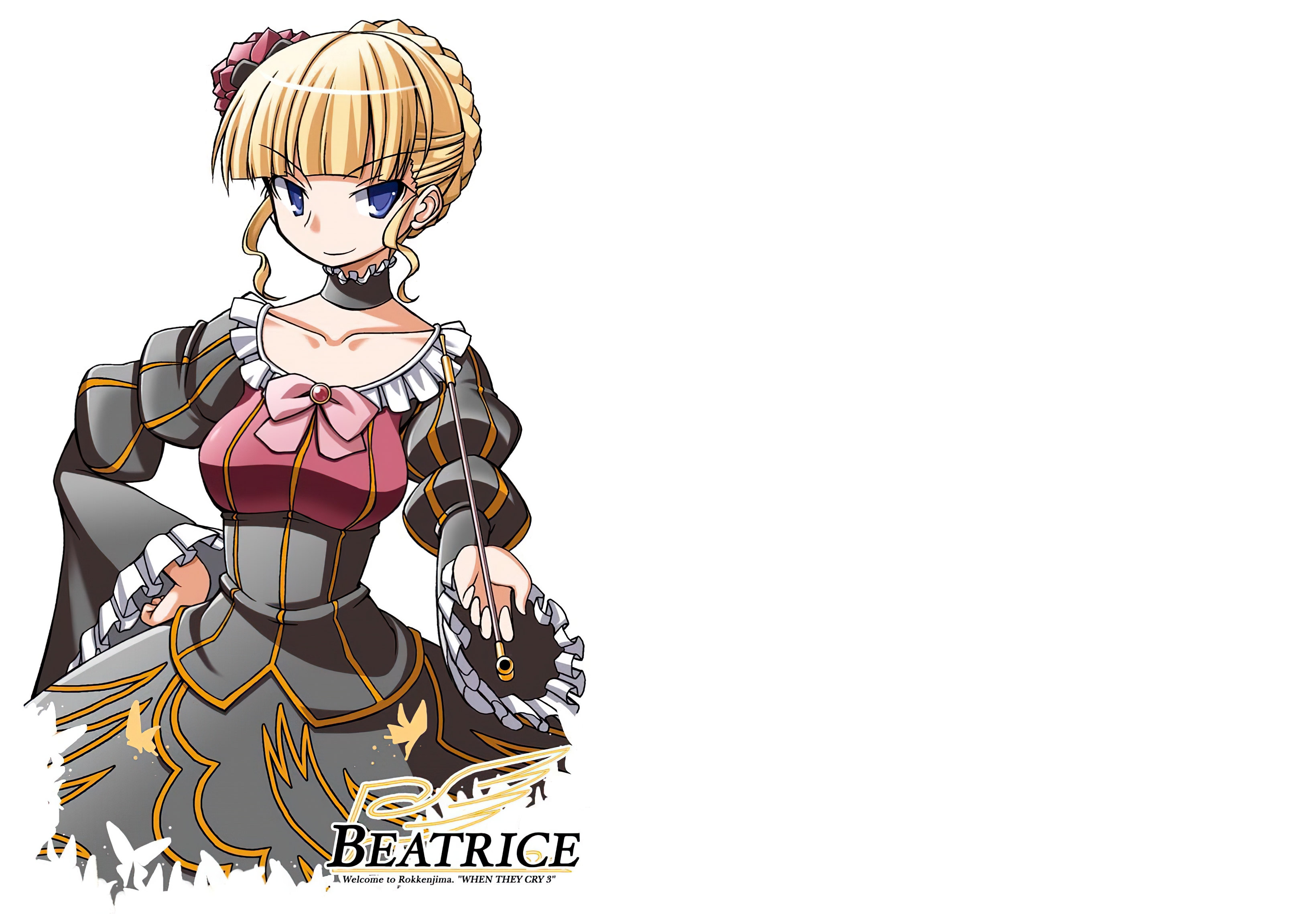 Mobile wallpaper Anime Umineko When They Cry Beatrice Umineko