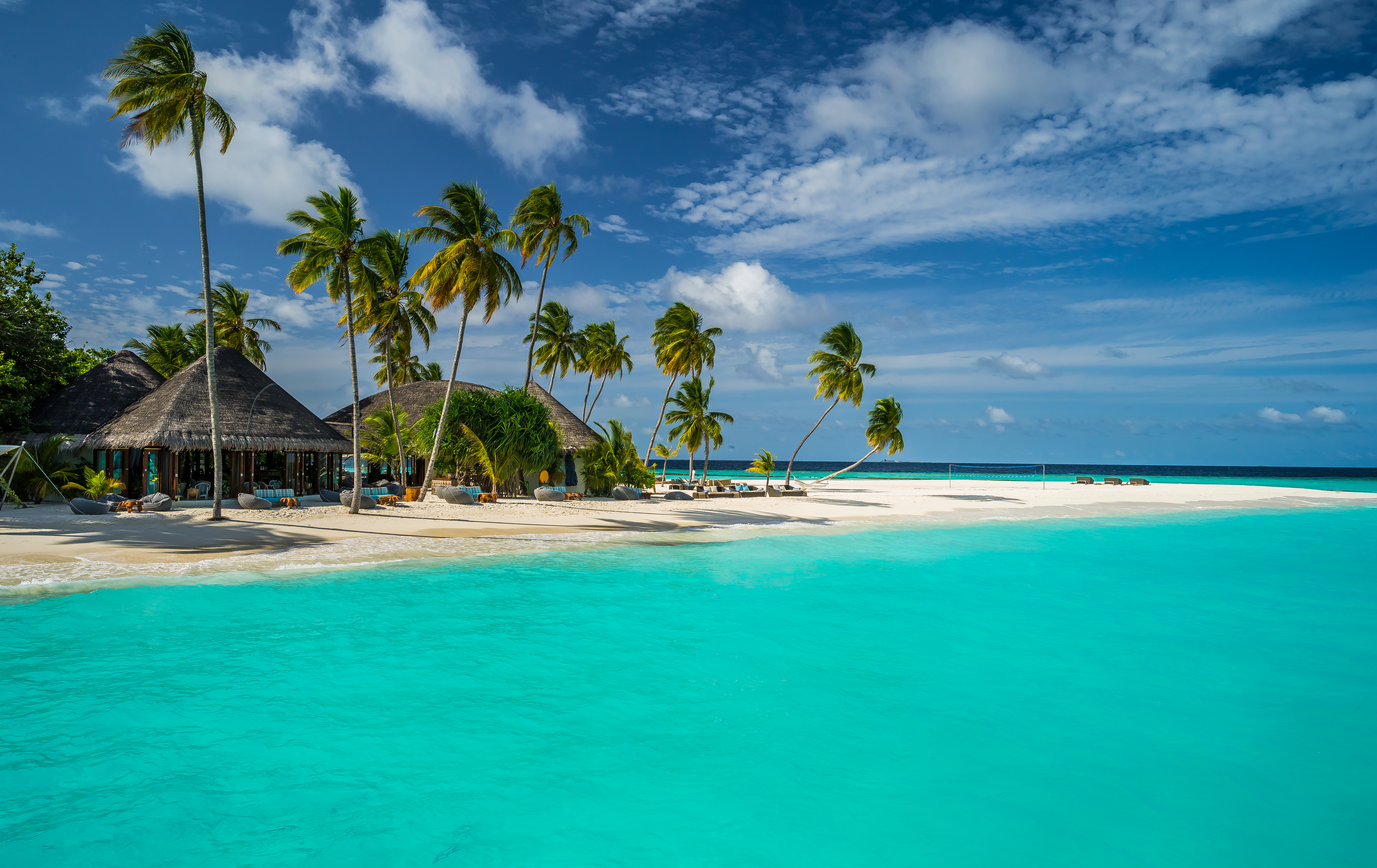 sea, palm tree, resort, maldives, photography, tropical, constance halaveli resort, lagoon, seaside, sky, tropics