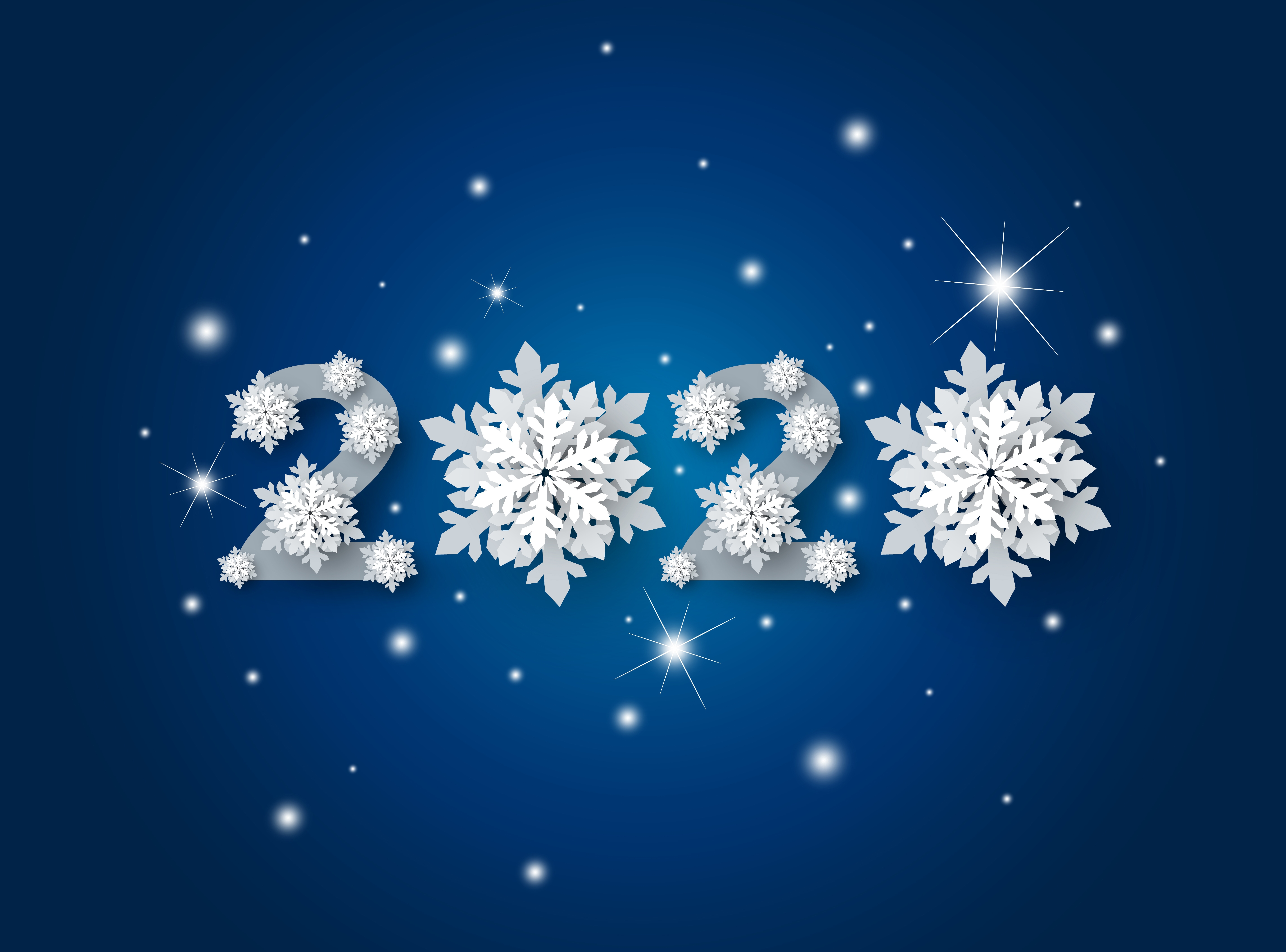 963118 завантажити шпалери свято, новий рік 2020, новий рік, сніжинка - заставки і картинки безкоштовно
