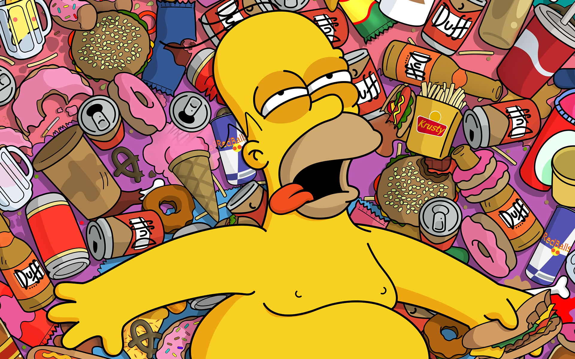 Baixar papel de parede para celular de Desenho, Homer Simpson gratuito.