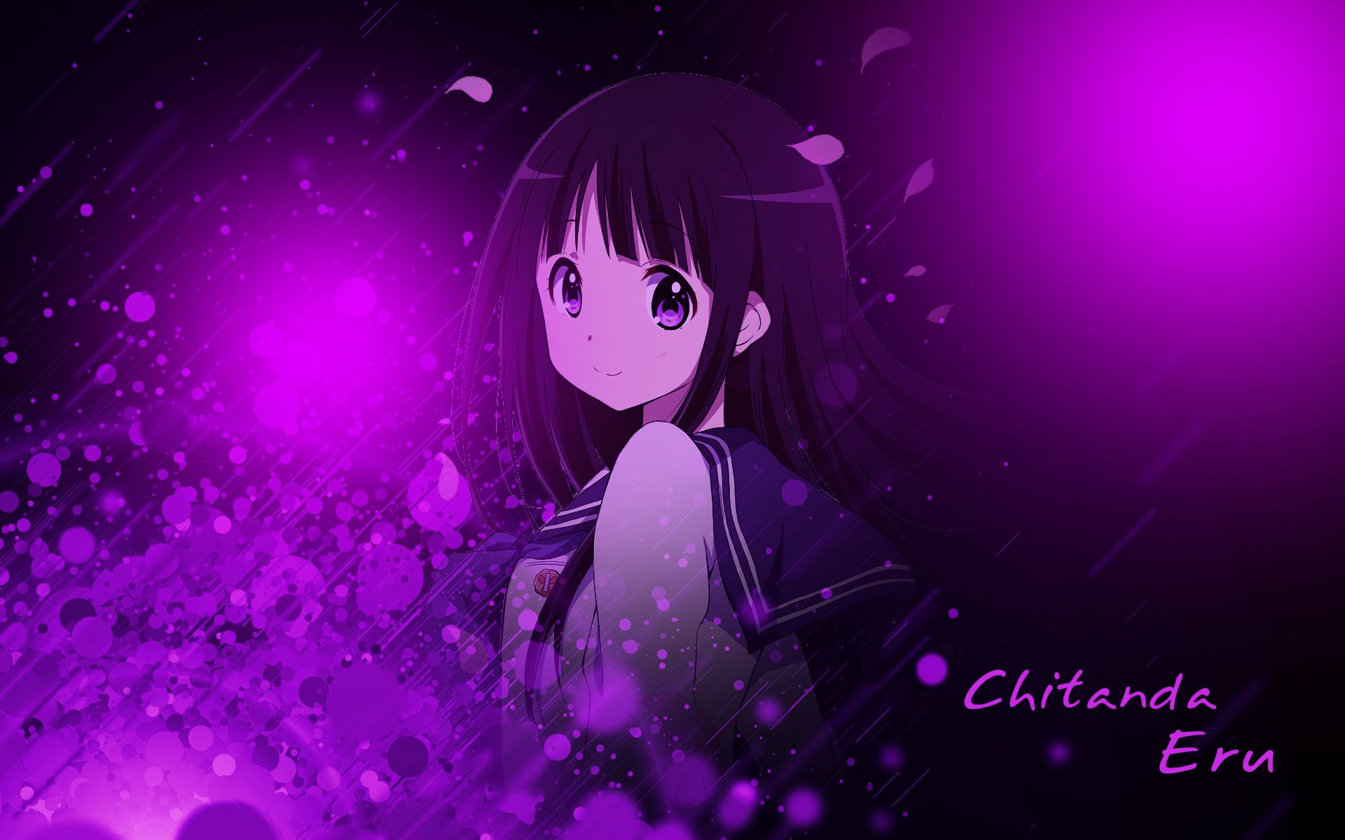 Anime, Hyouka, Boy, Eru Chitanda, Girl, Hōtarō Oreki, HD wallpaper | Peakpx