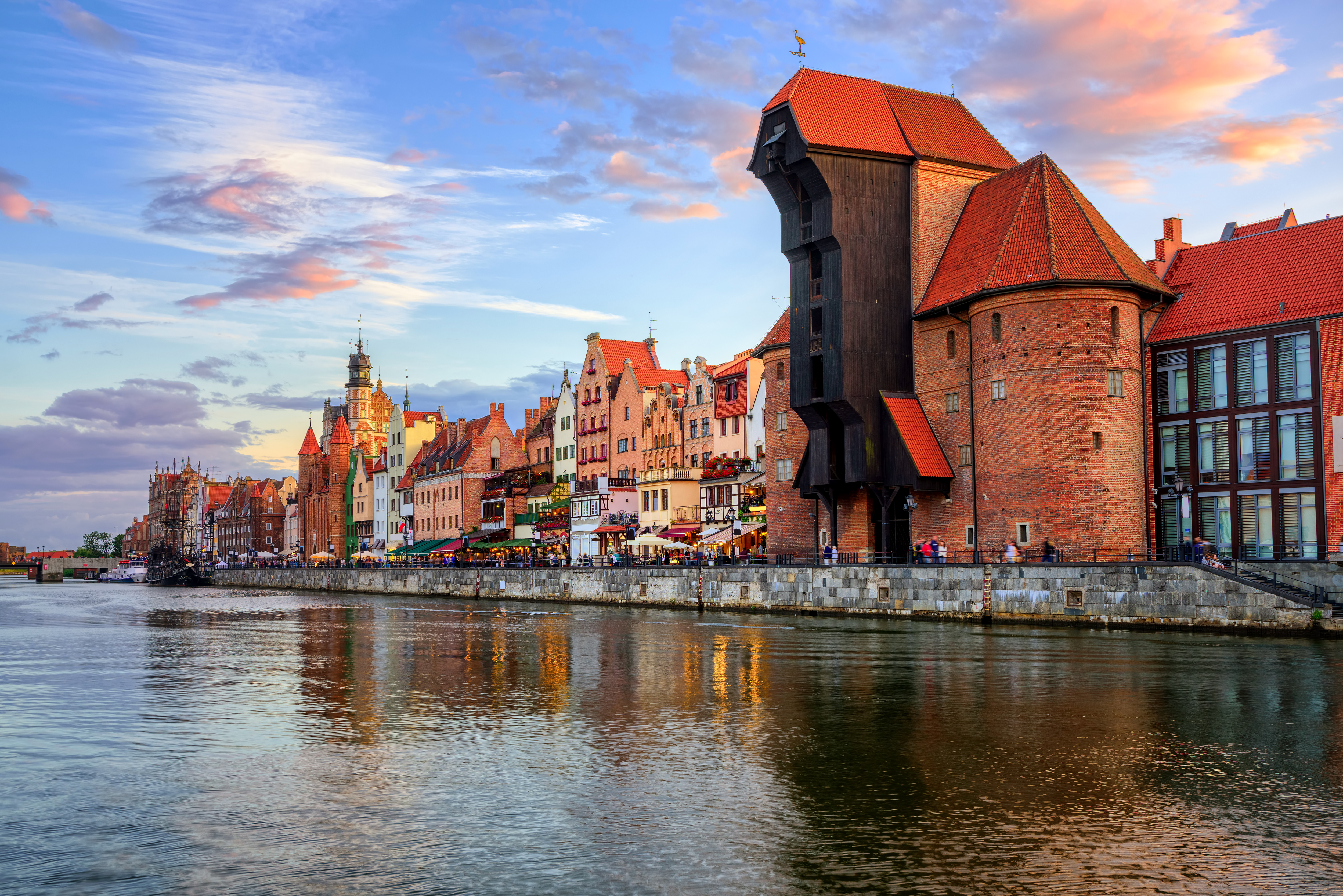poland, man made, gdansk, city, house, town, towns