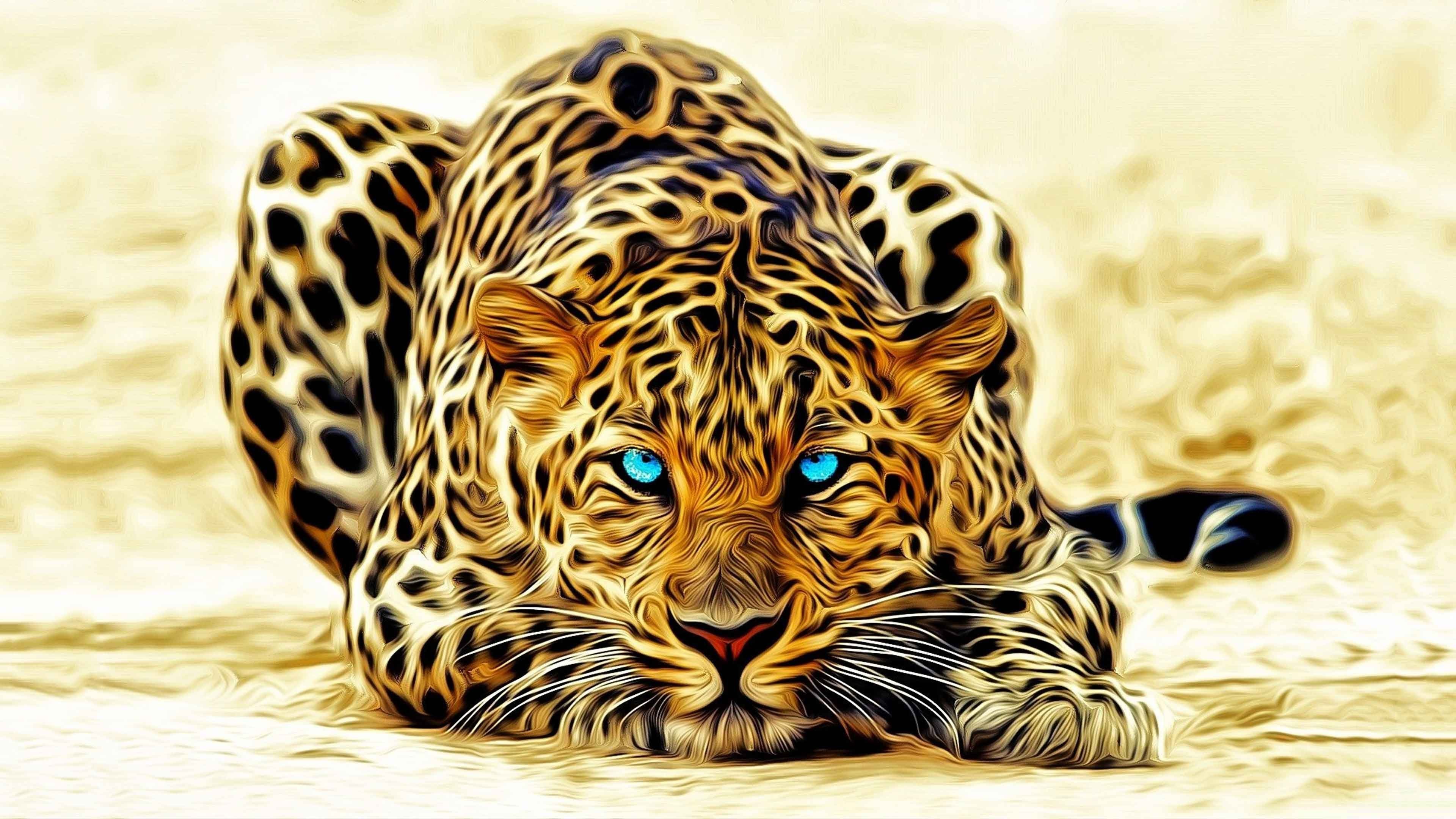 Леопард Обои