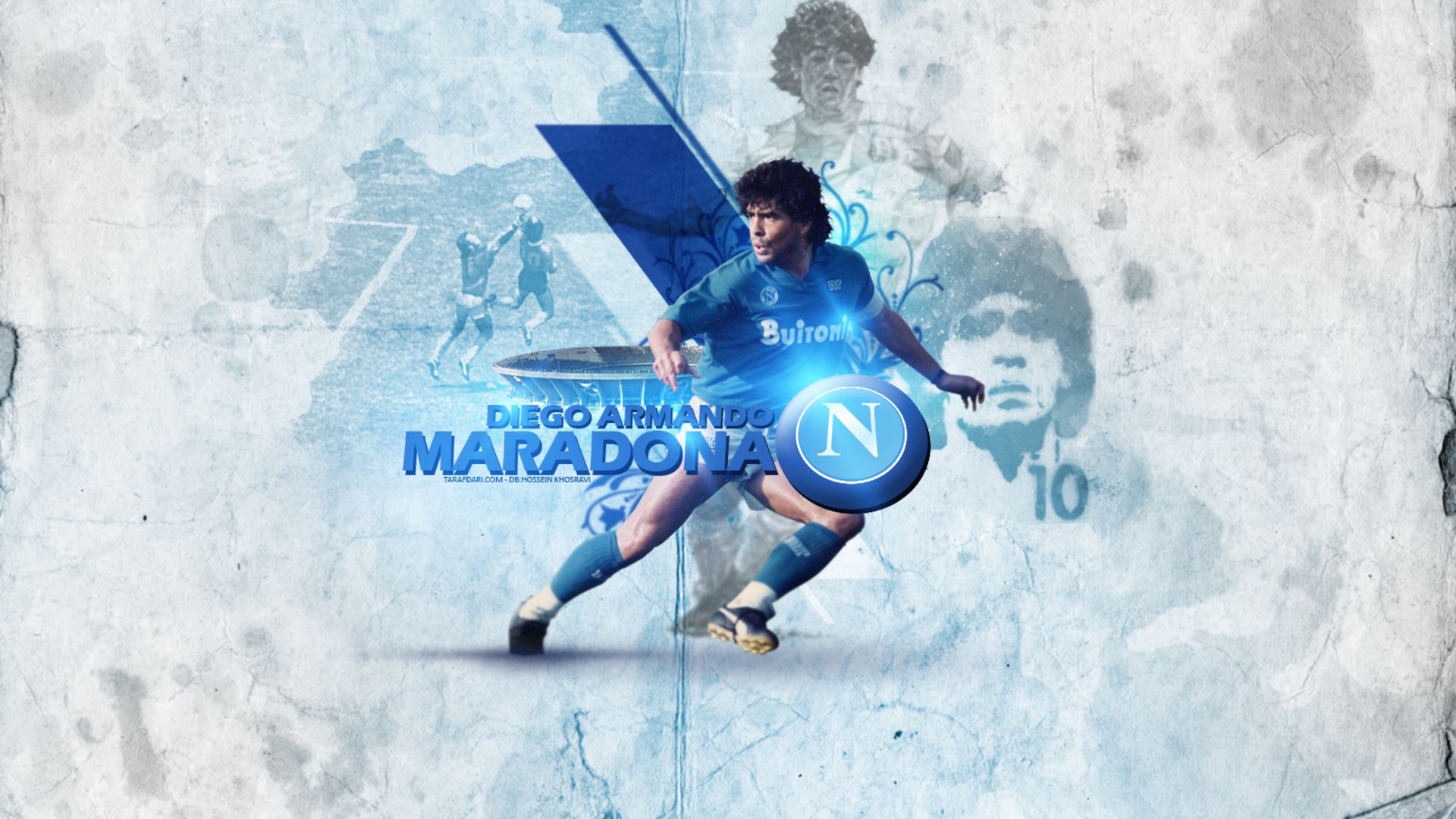 Messi And Maradona Wallpaper  TubeWP