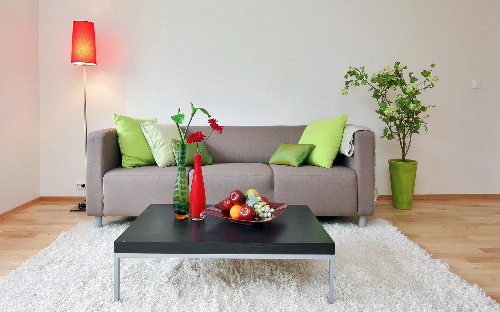 comfort, interior, miscellanea, miscellaneous, lamp, style, sofa, coziness, carpet mobile wallpaper