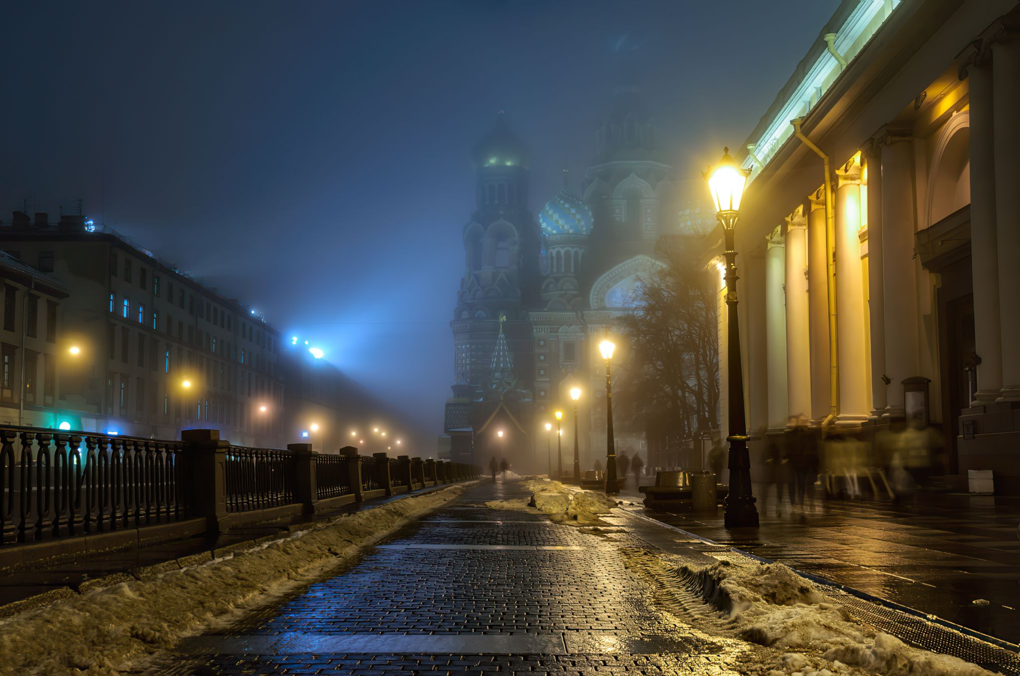Санкт-Петербург туман