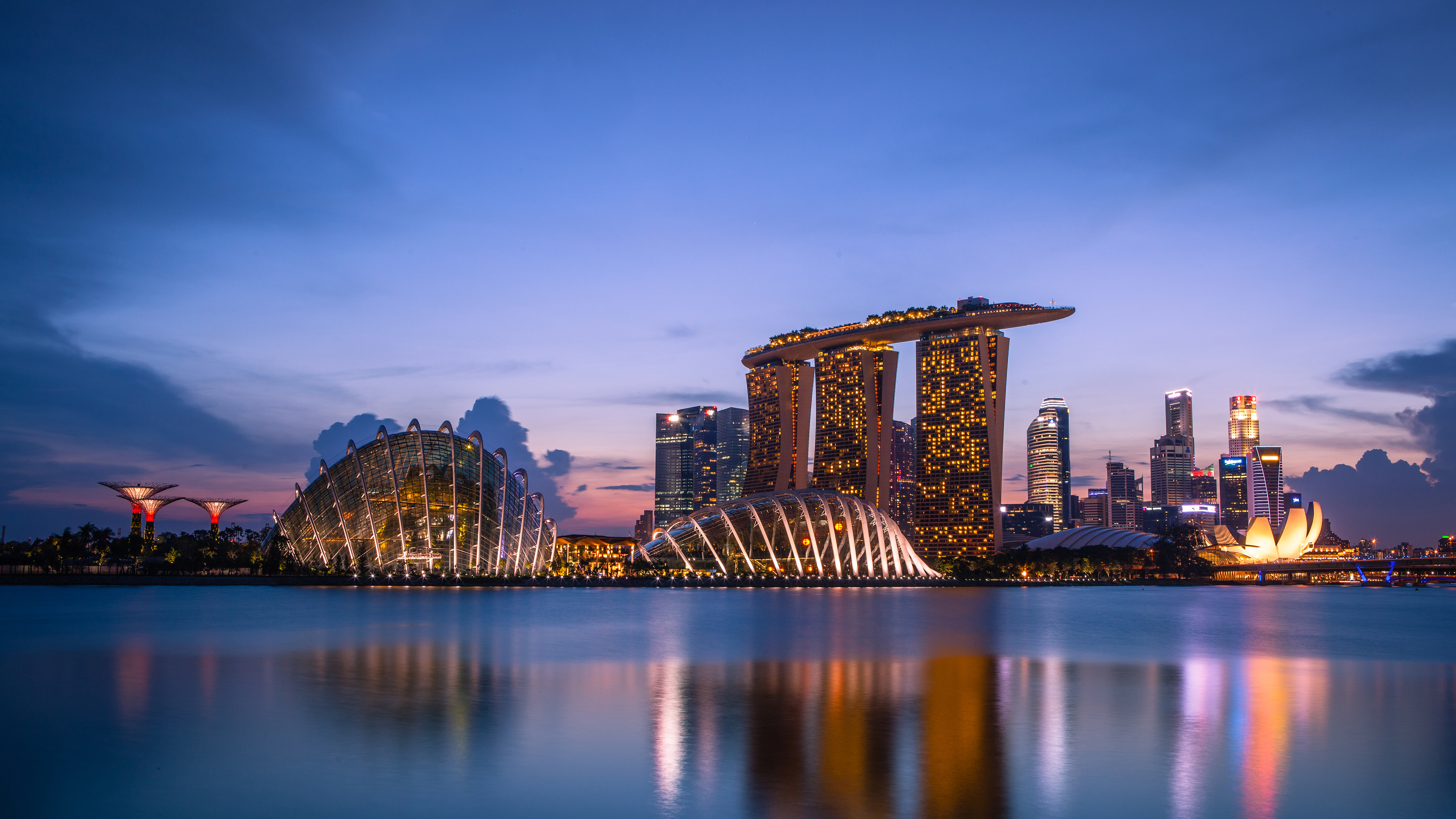 616412 скачать картинку сингапур, сделано человеком, marina bay sands - обои и заставки бесплатно
