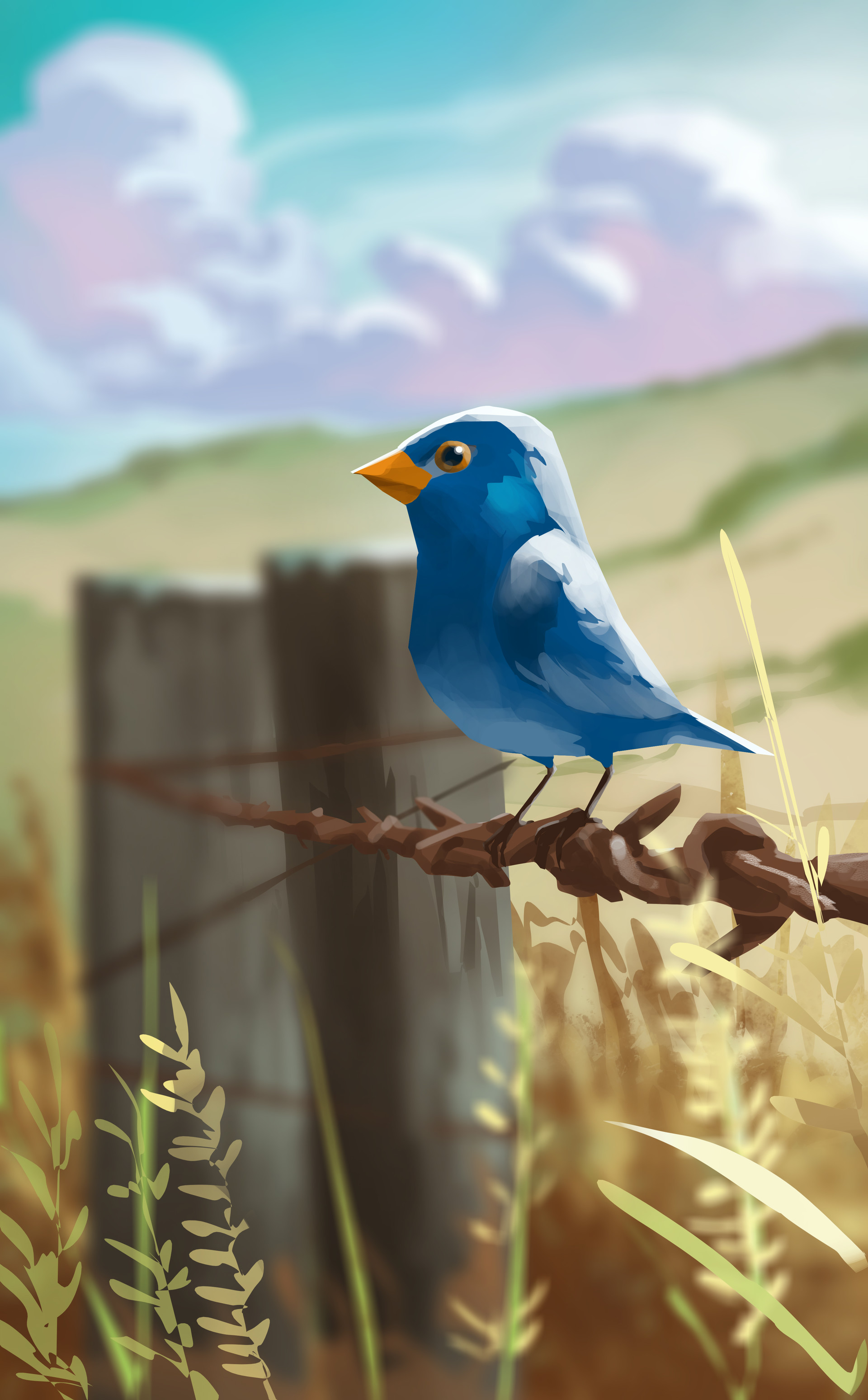 Laden Sie das Draht, Vogel, Kunst-Bild kostenlos auf Ihren PC-Desktop herunter