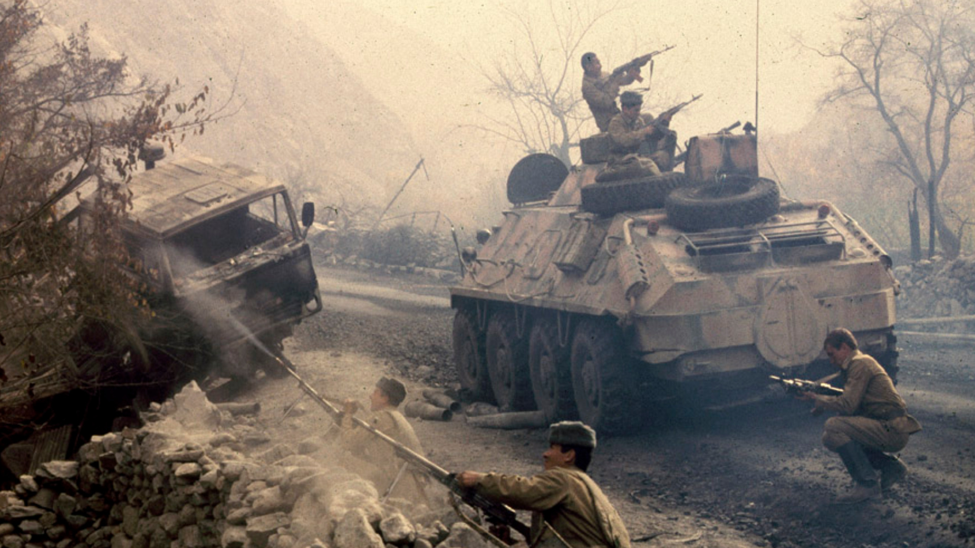 Засада песня. Афганистан 1989.