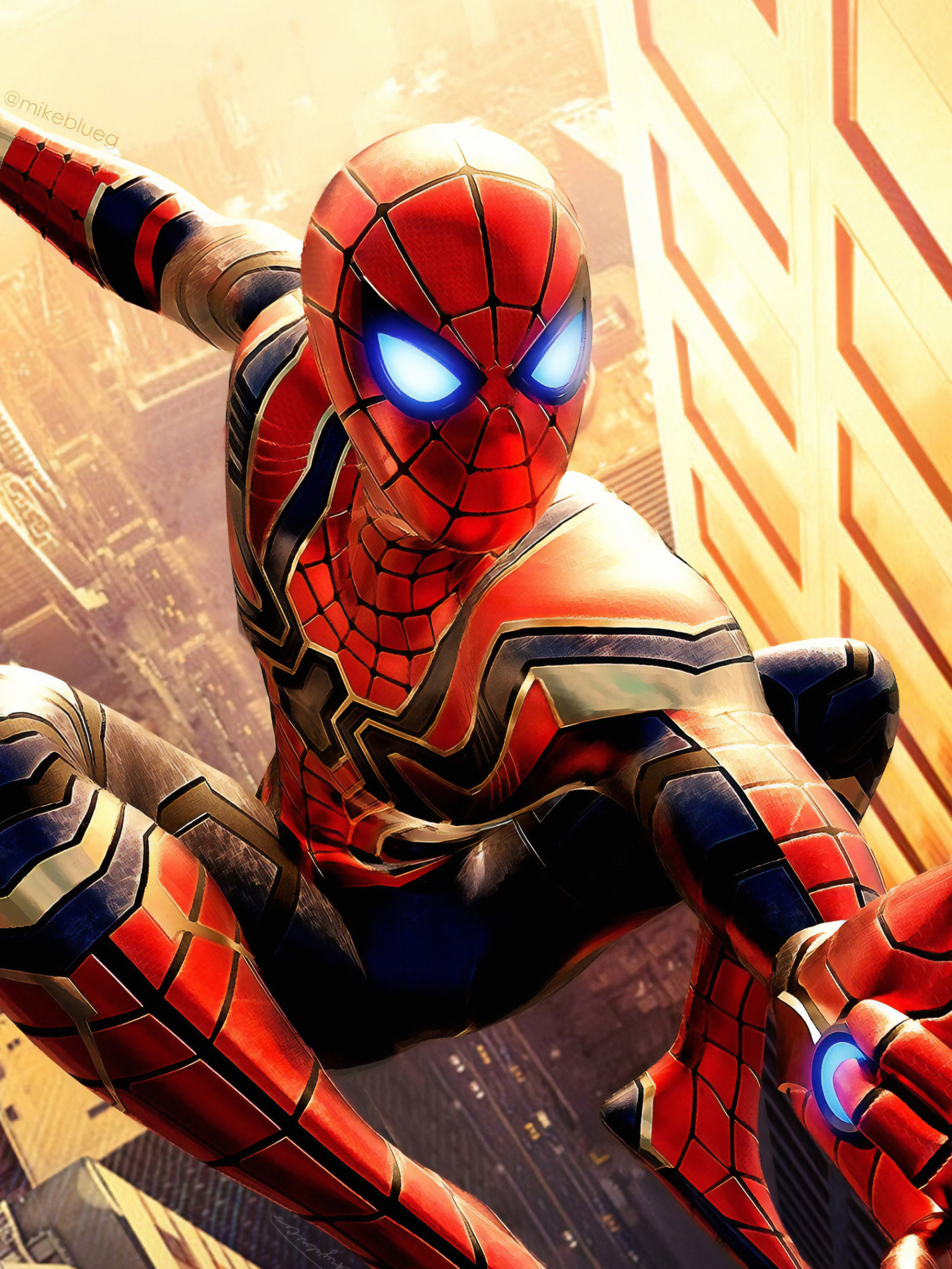 Iron Spider Wallpaper 4K SpiderMan Far From Home 939