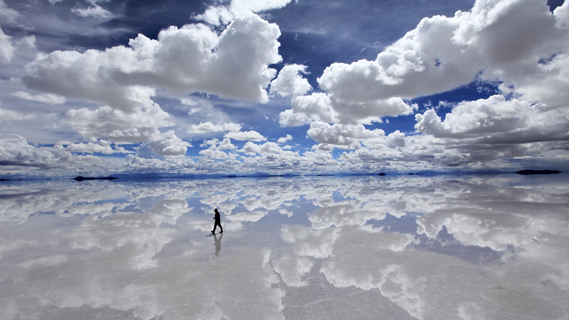 reflection, ocean, sea, alone, photography, beach, mood, sky, cloud, manipulation, people, scenic