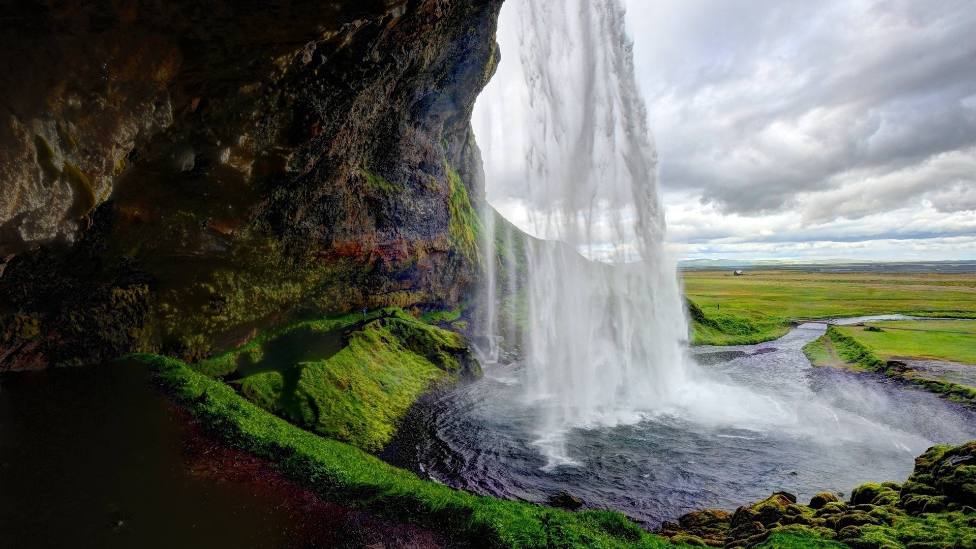 Водопад Селйяландсфосс, Исландия