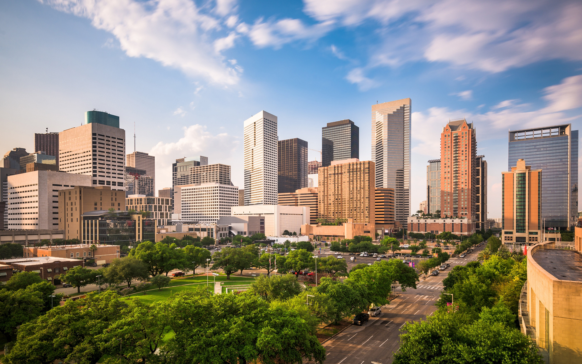 Descarga gratuita de fondo de pantalla para móvil de Ciudades, Ee Uu, Paisaje Urbano, Texas, Hecho Por El Hombre, Houston.