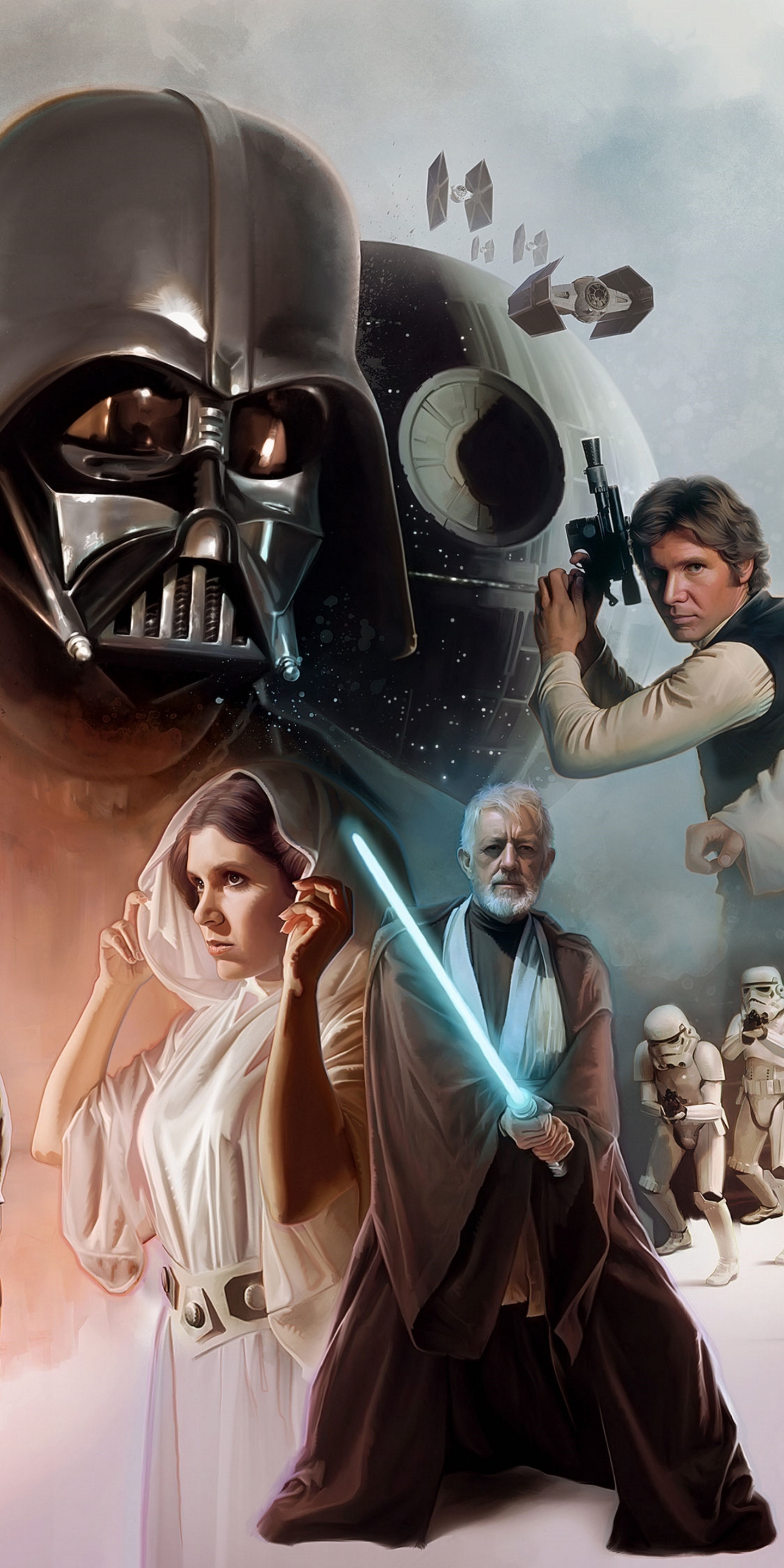 Star Wars Princess Leia HD wallpaper
