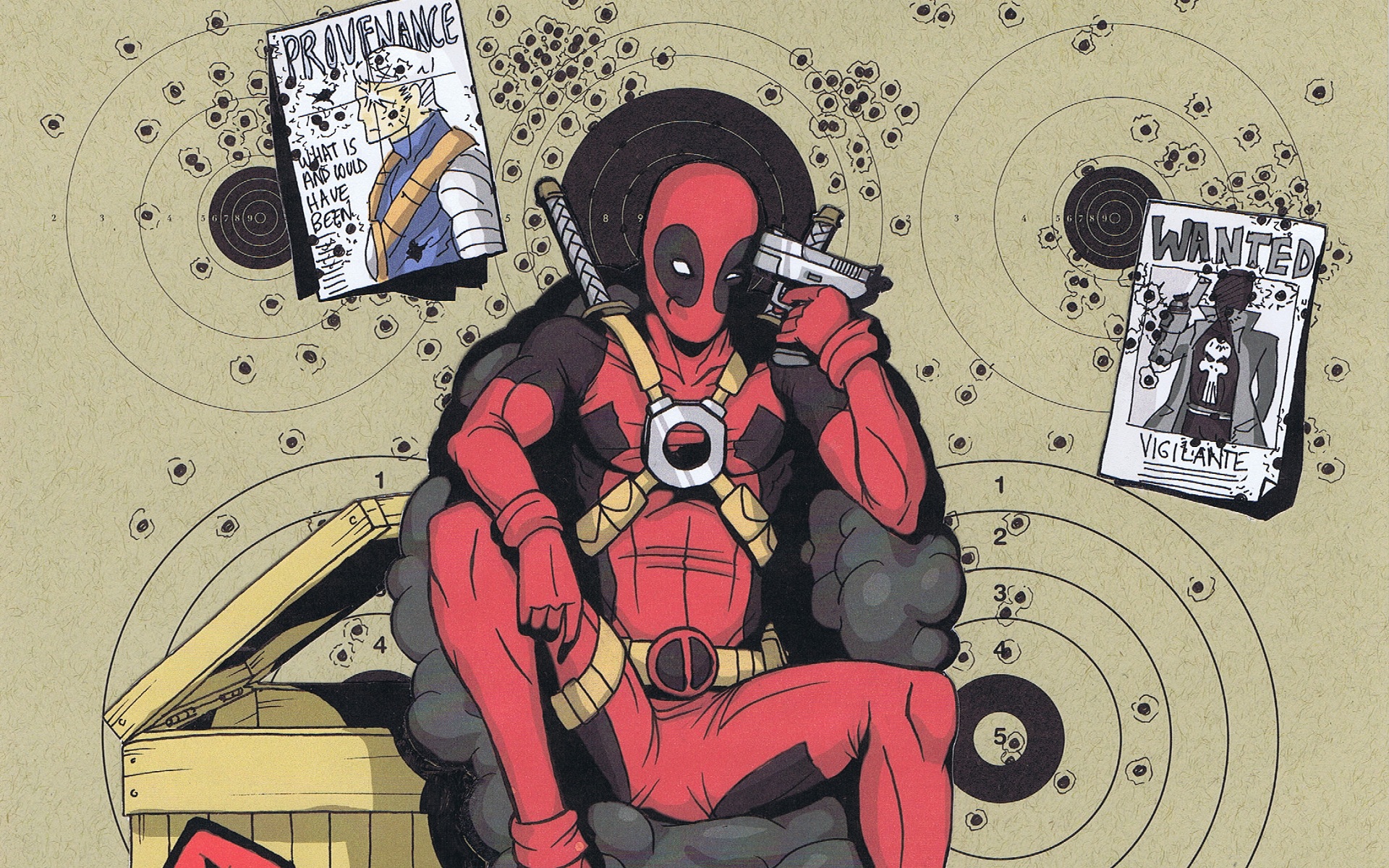 deadpool, comics, merc with a mouth lock screen backgrounds