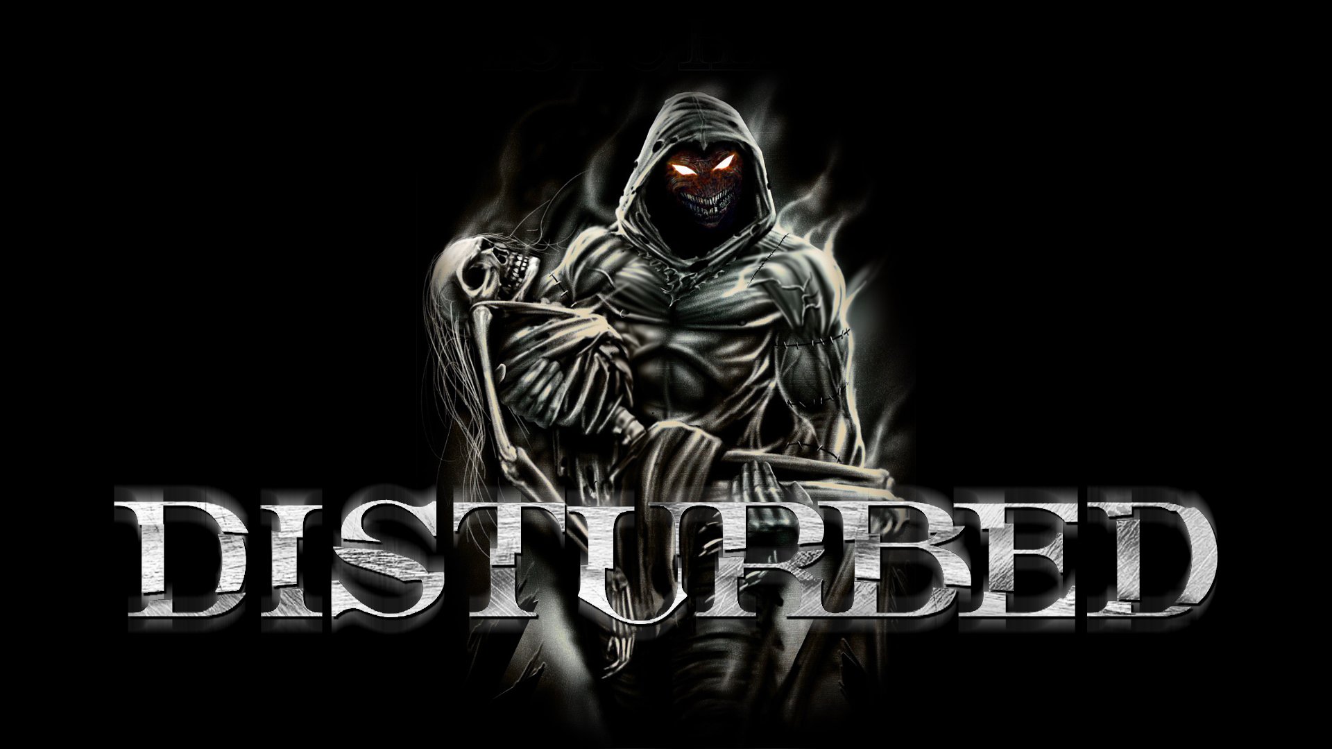 Download mobile wallpaper Music, Disturbed, Dark, Disturbed (Band), Heavy Metal for free.