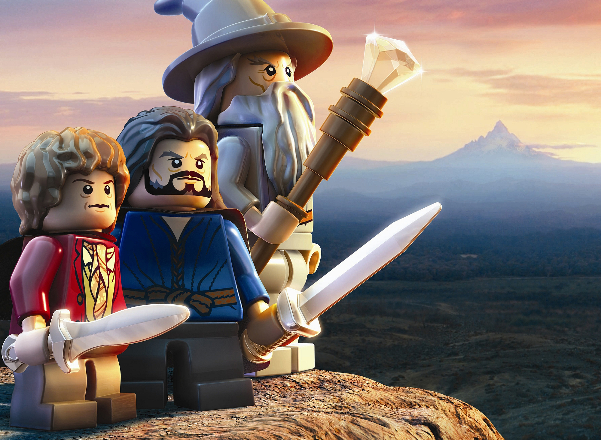 New Lock Screen Wallpapers hobbit, products, lego, bilbo baggins, gandalf, lord of the rings, staff, wizard