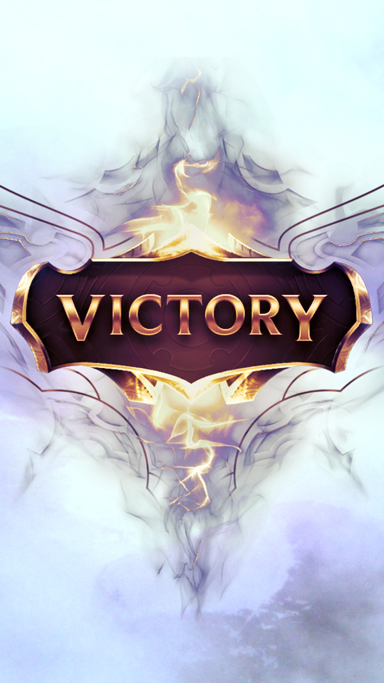video game, league of legends, victory Phone Background