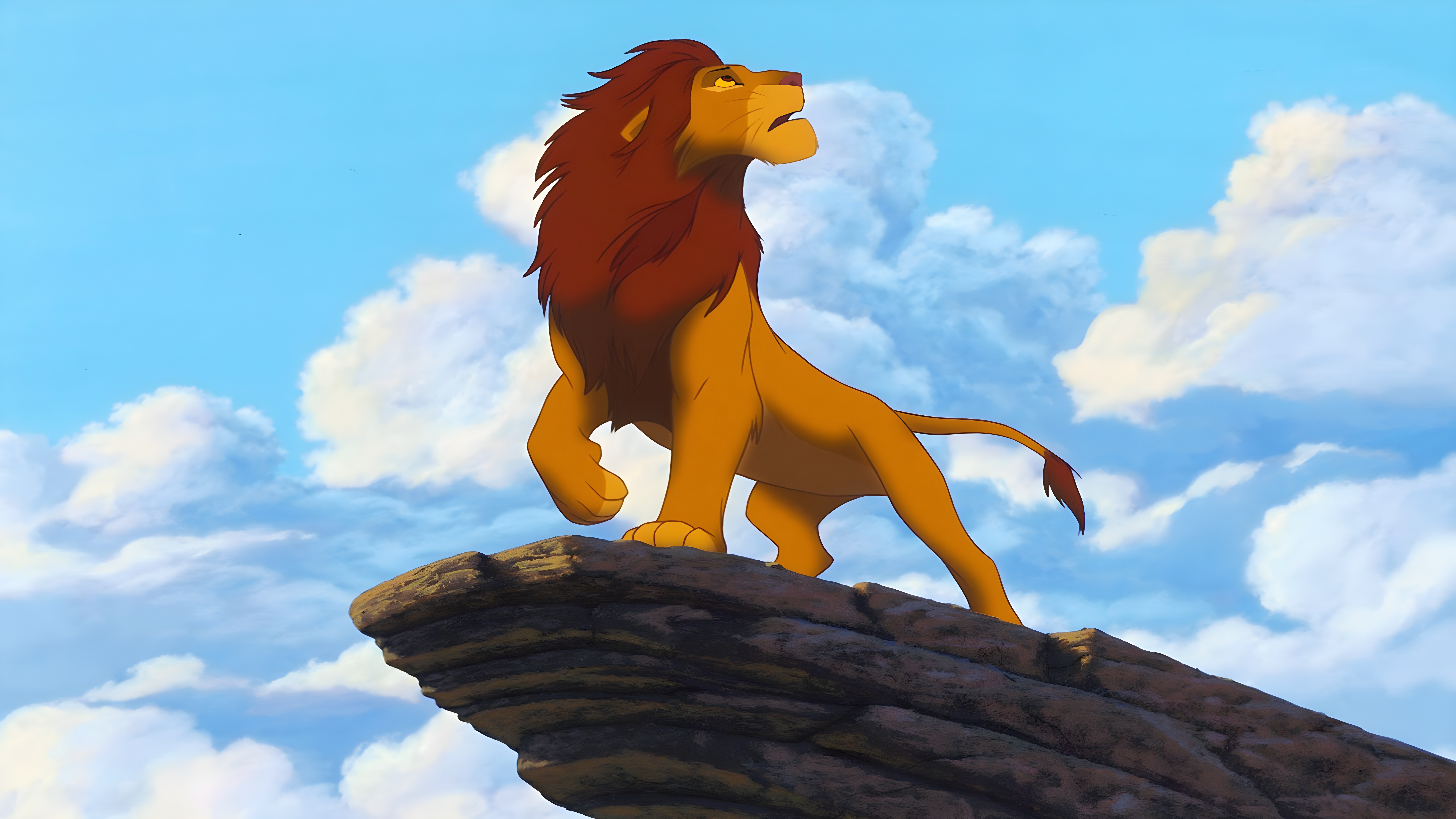 Фото король лев мультик симба