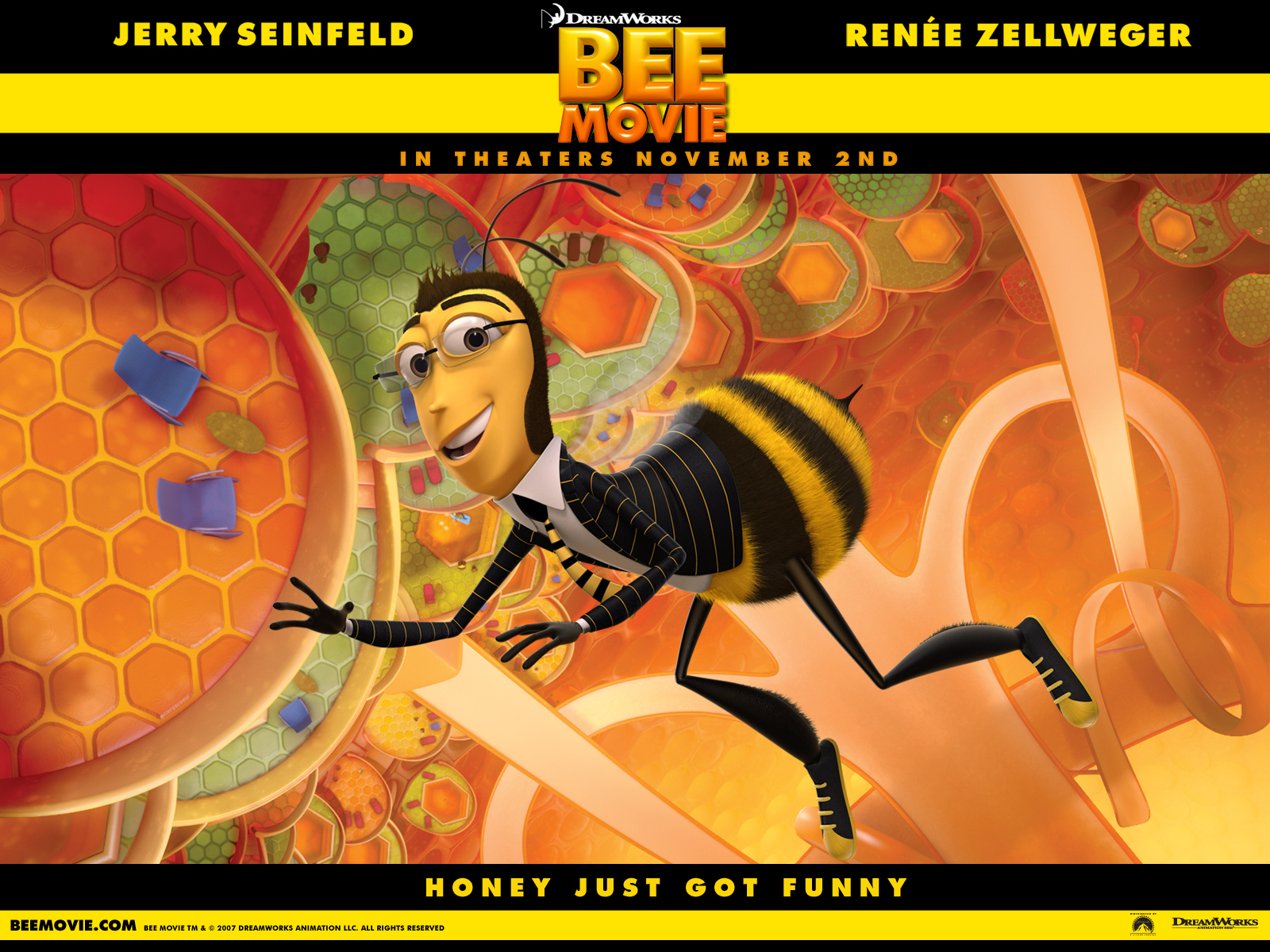 Download PC Wallpaper movie, bee movie