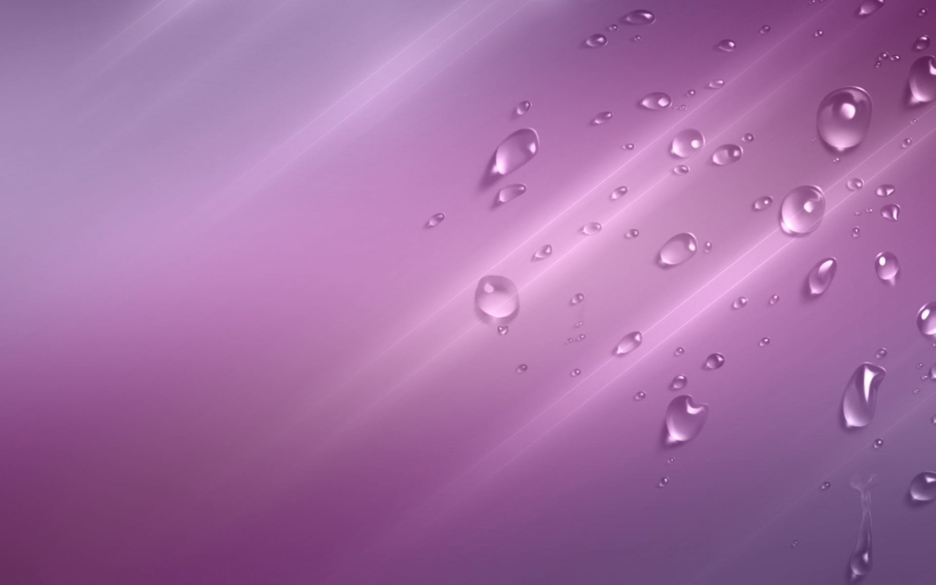 drops, background, violet Panoramic Wallpaper