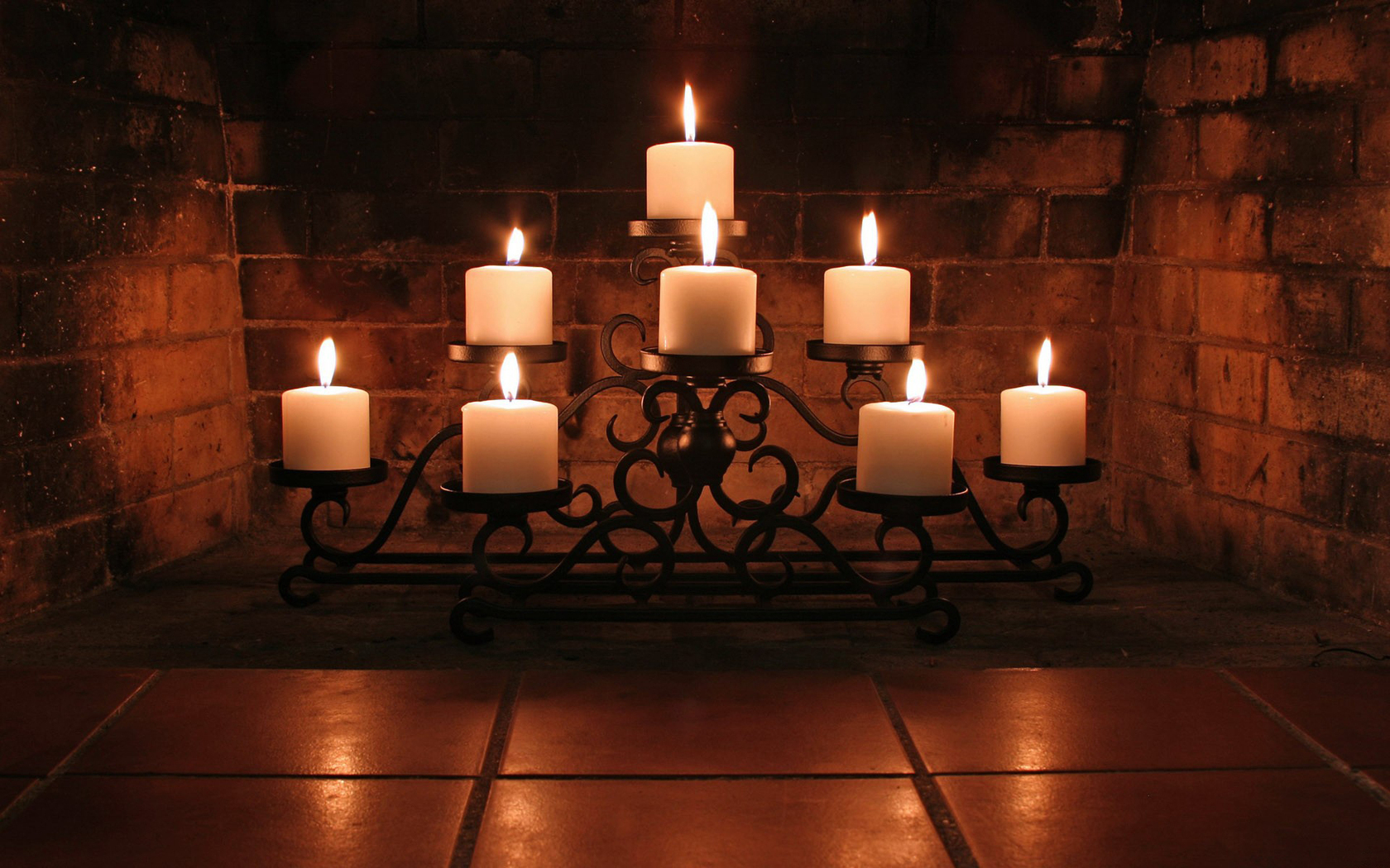 candles, background