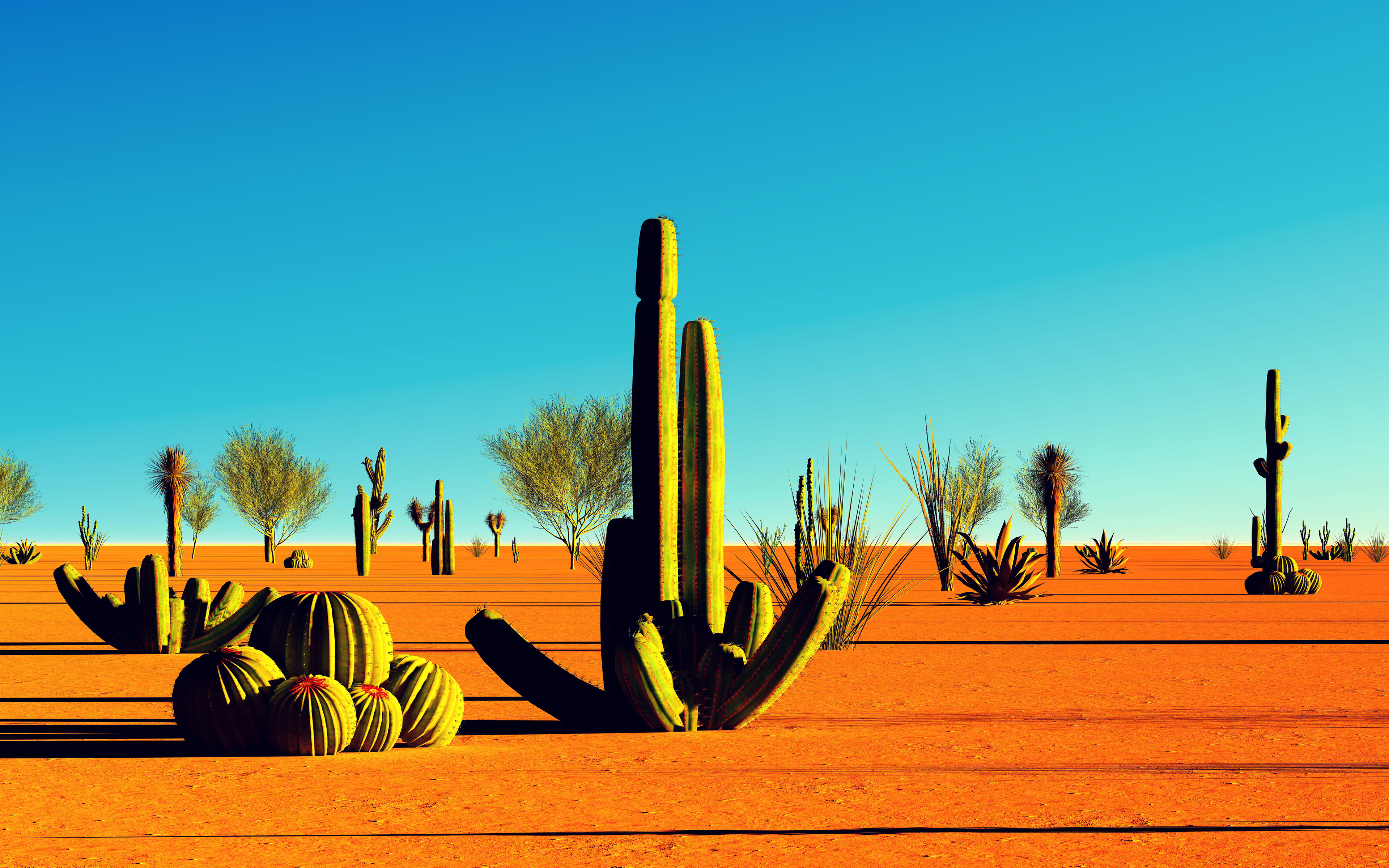 Кактусы в Мексике пустыня иллюстрации