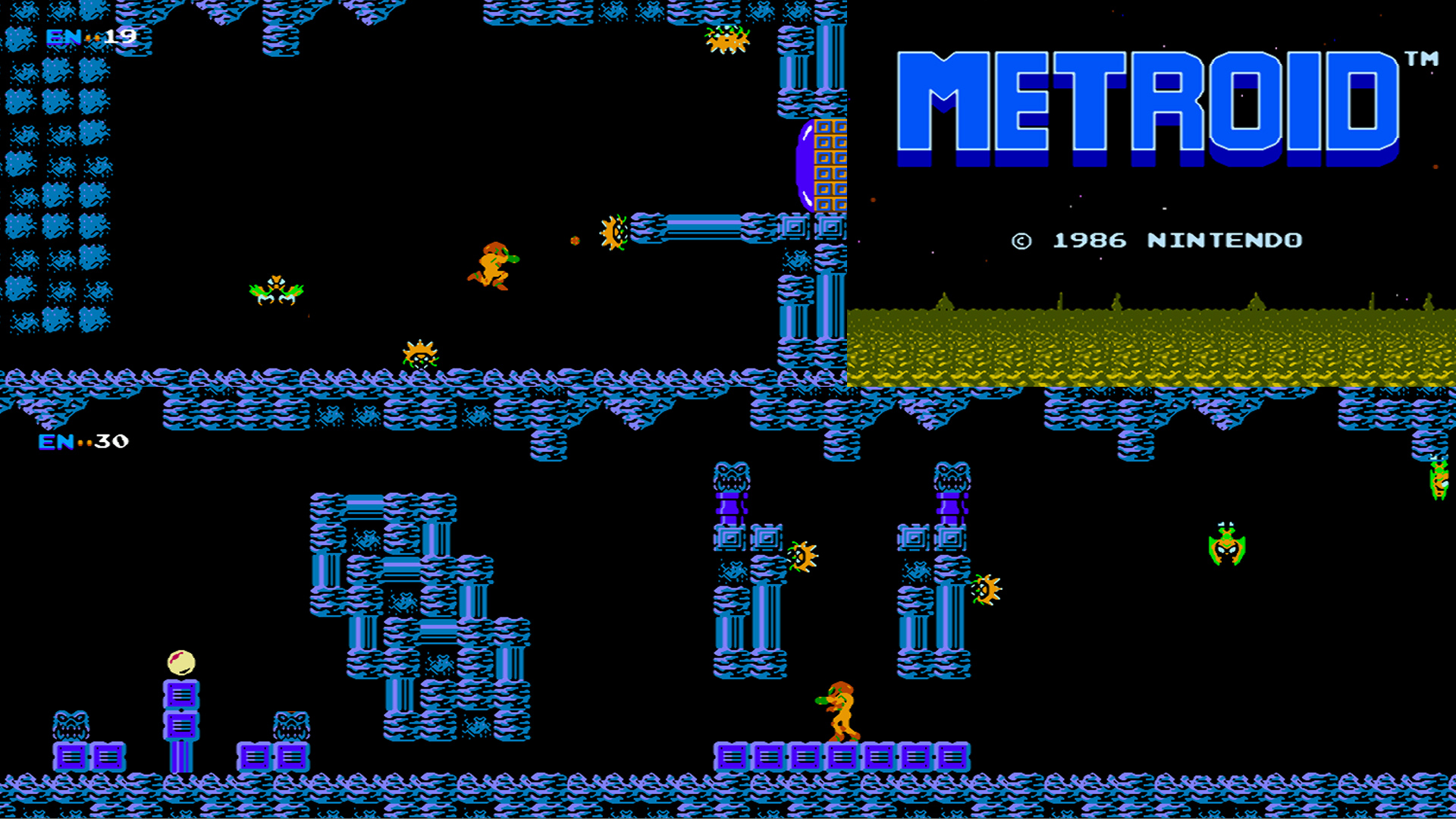 Metroid nes карта