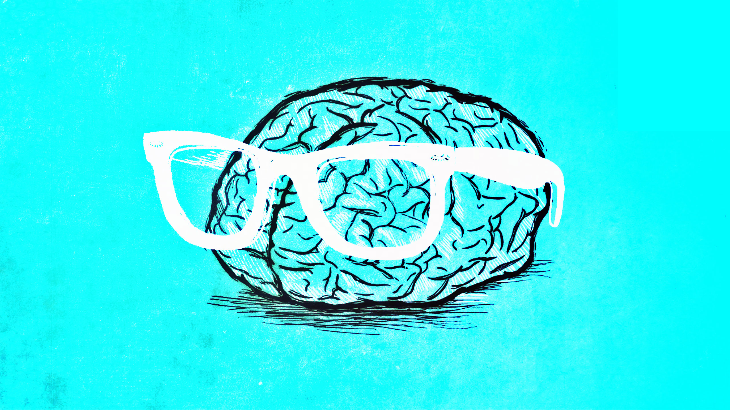android brain, humor, nerd, blue, weird